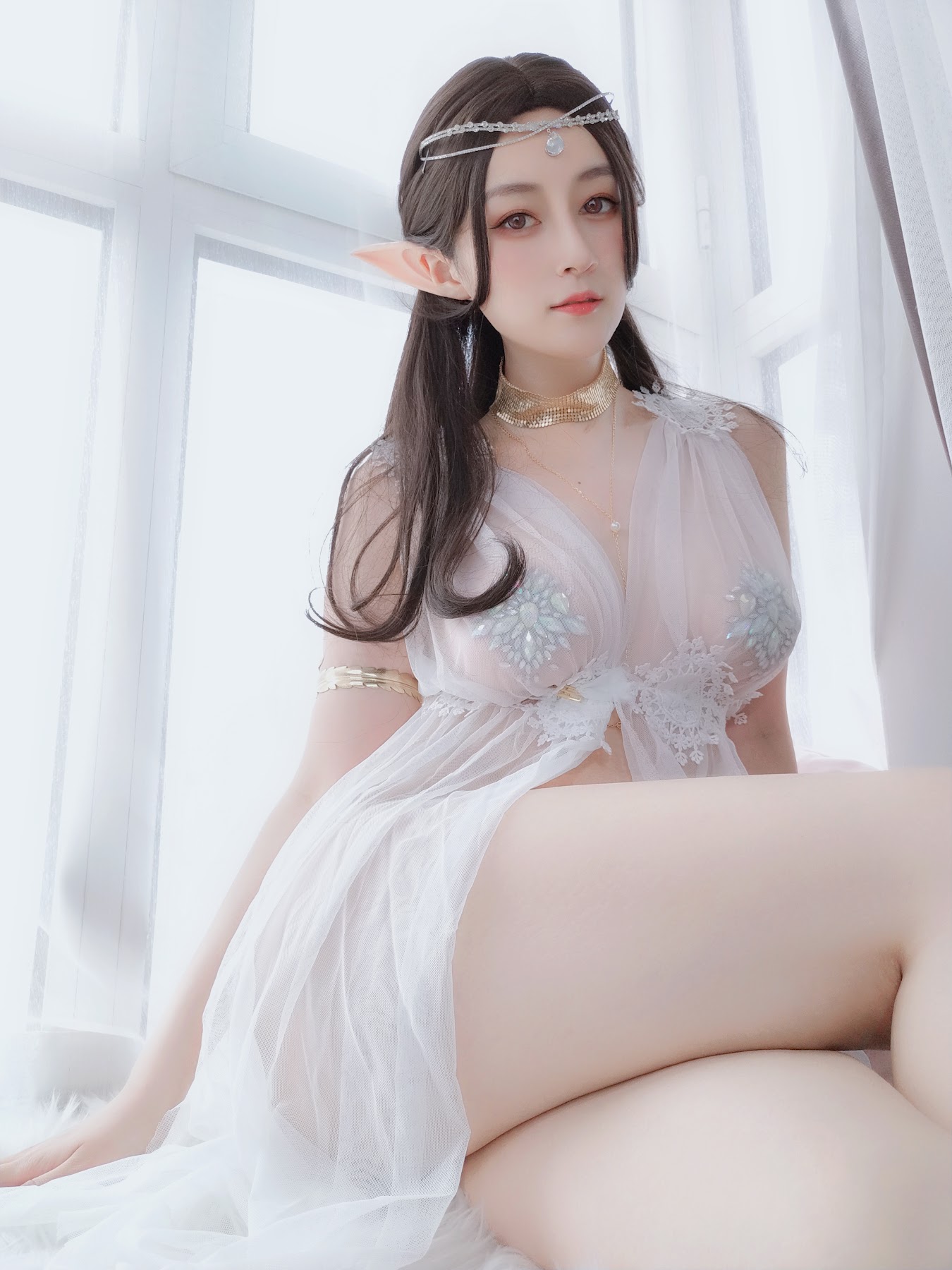 Coser@白银81 精灵宝石内衣 - P42
