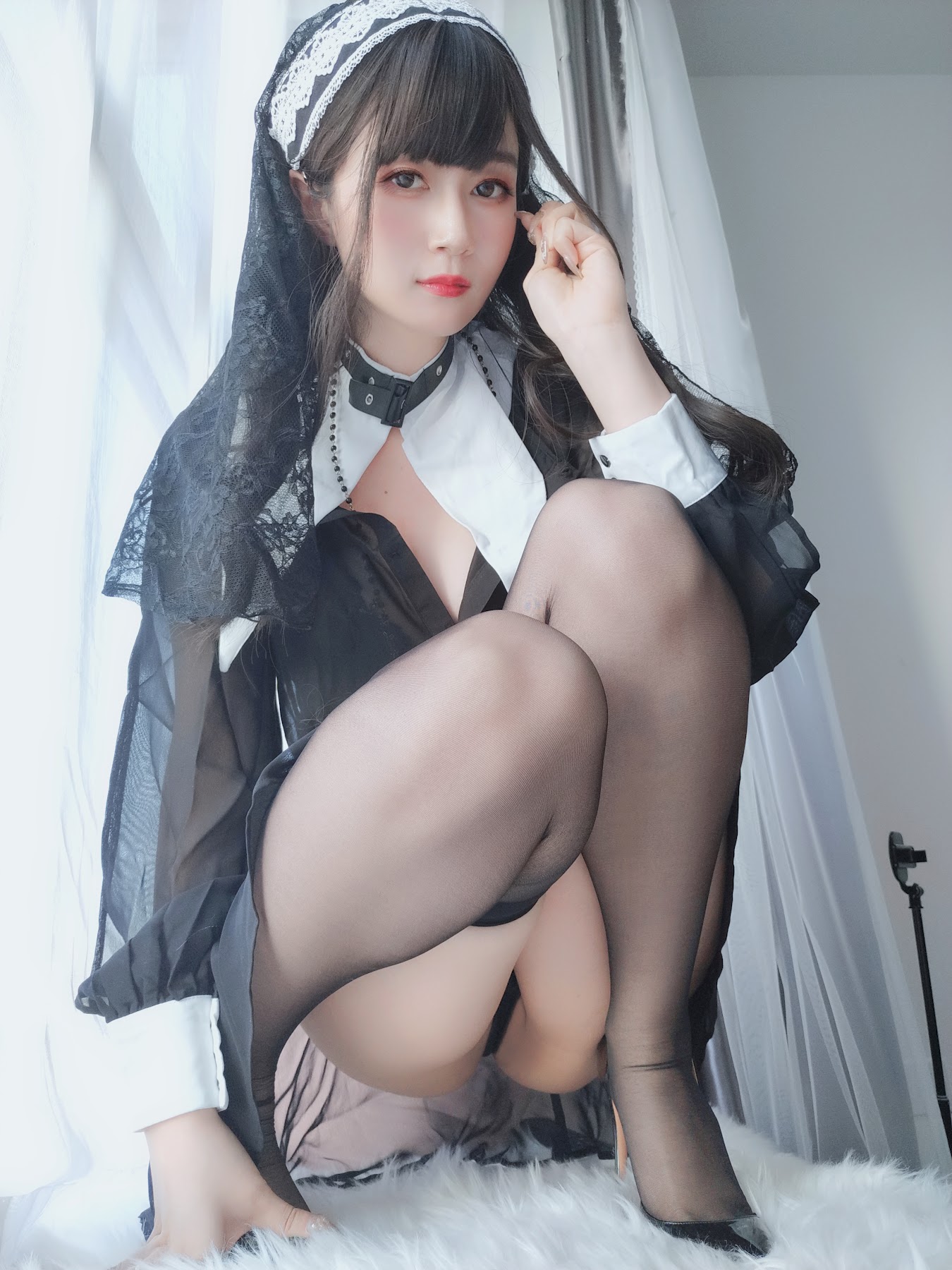 Coser@白银81 蕾丝修女 - P15