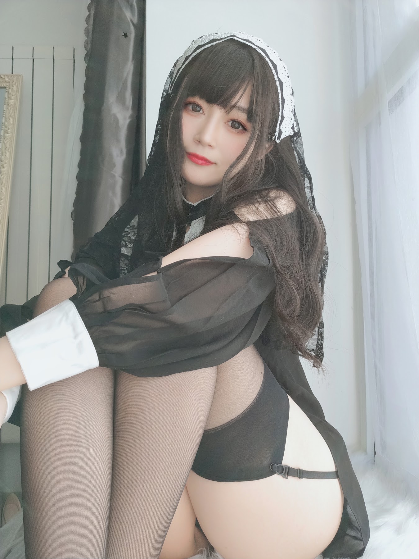 Coser@白银81 蕾丝修女 - P24