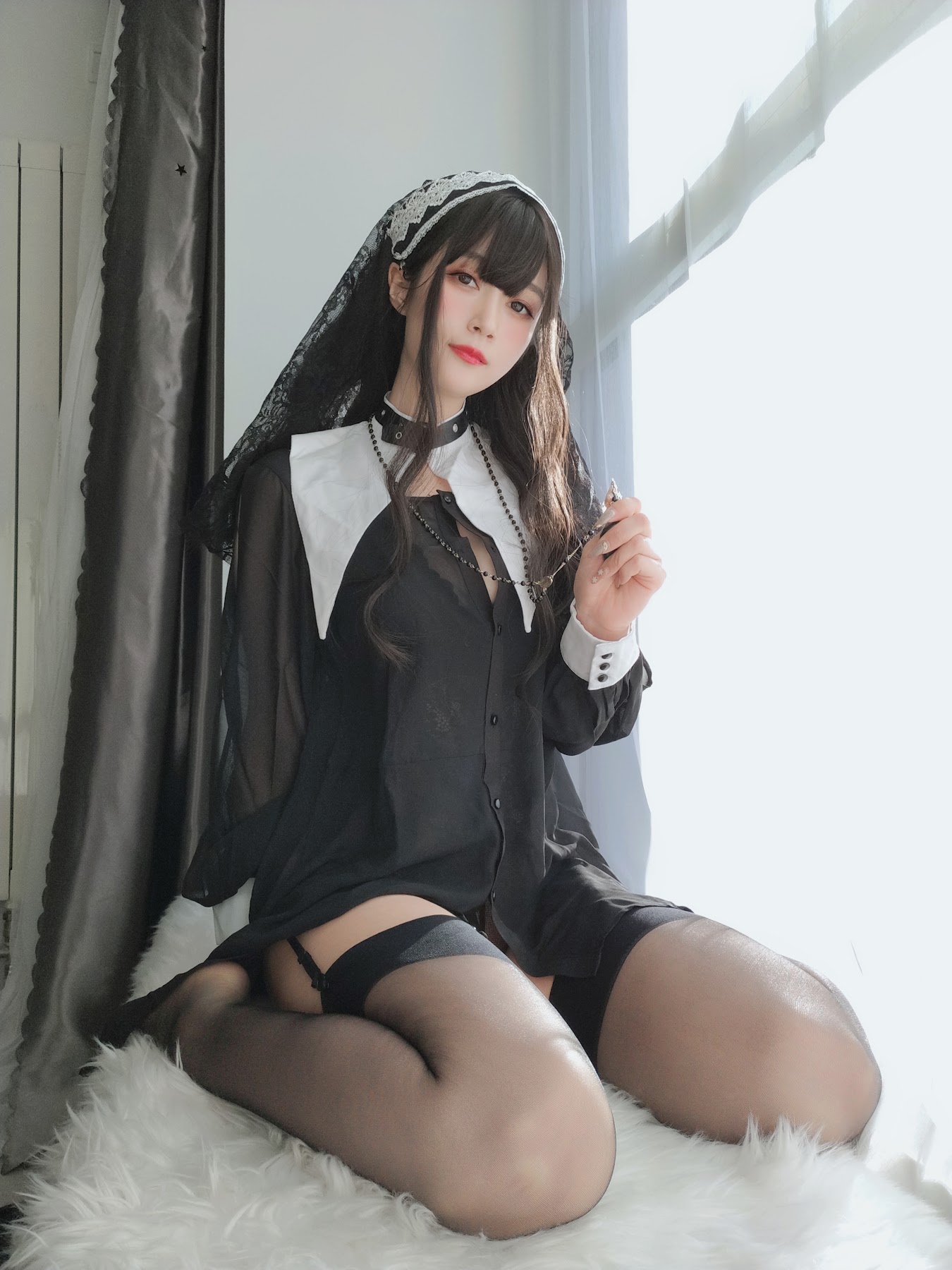 Coser@白银81 蕾丝修女 - P27