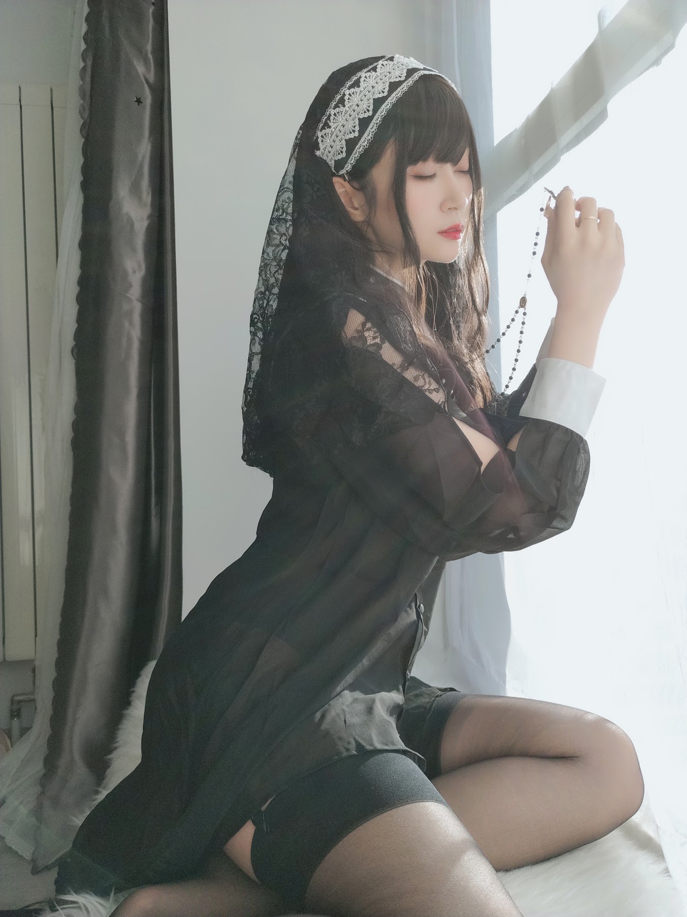 Coser@白银81 蕾丝修女 - P32