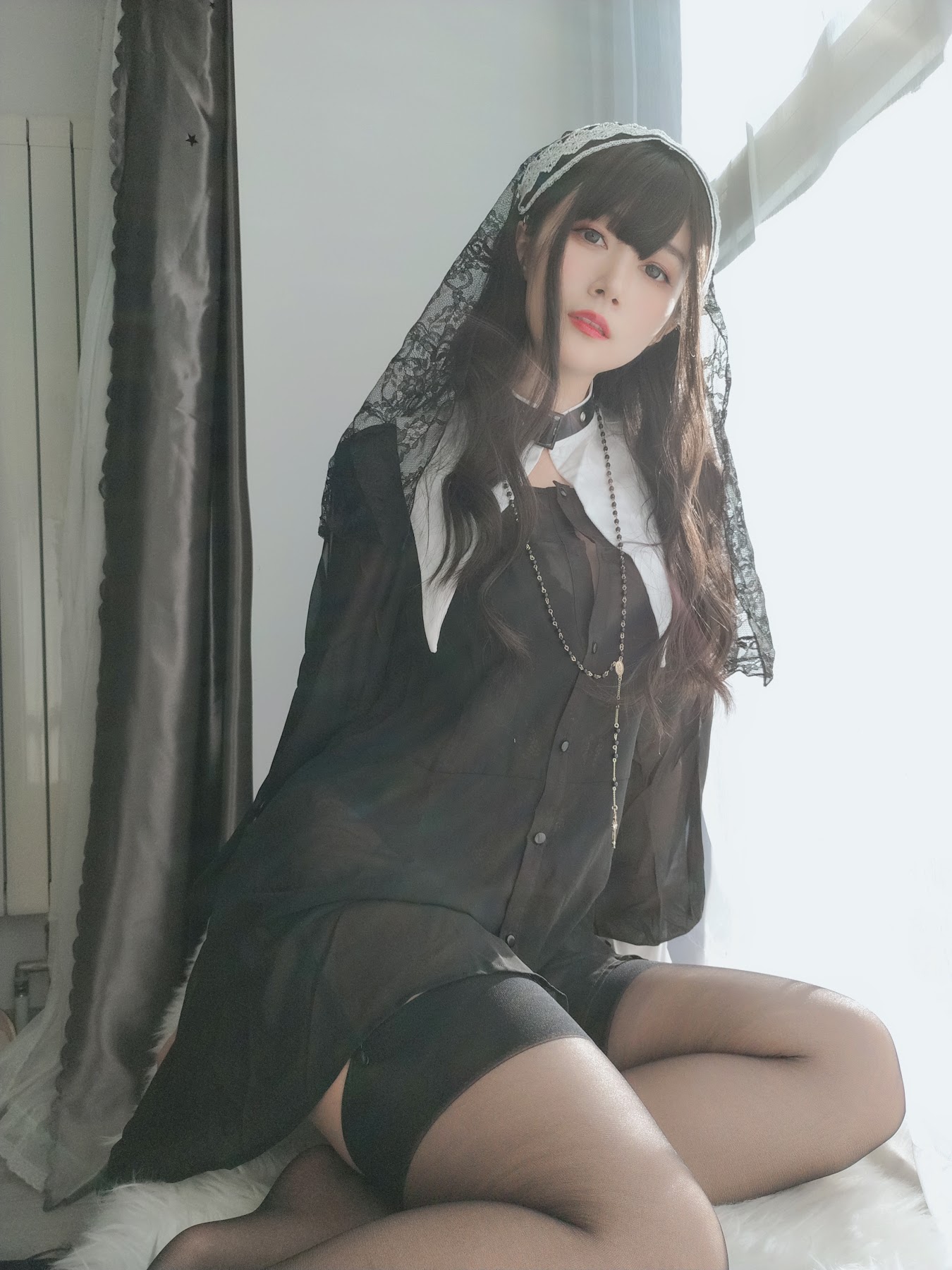 Coser@白银81 蕾丝修女 - P33