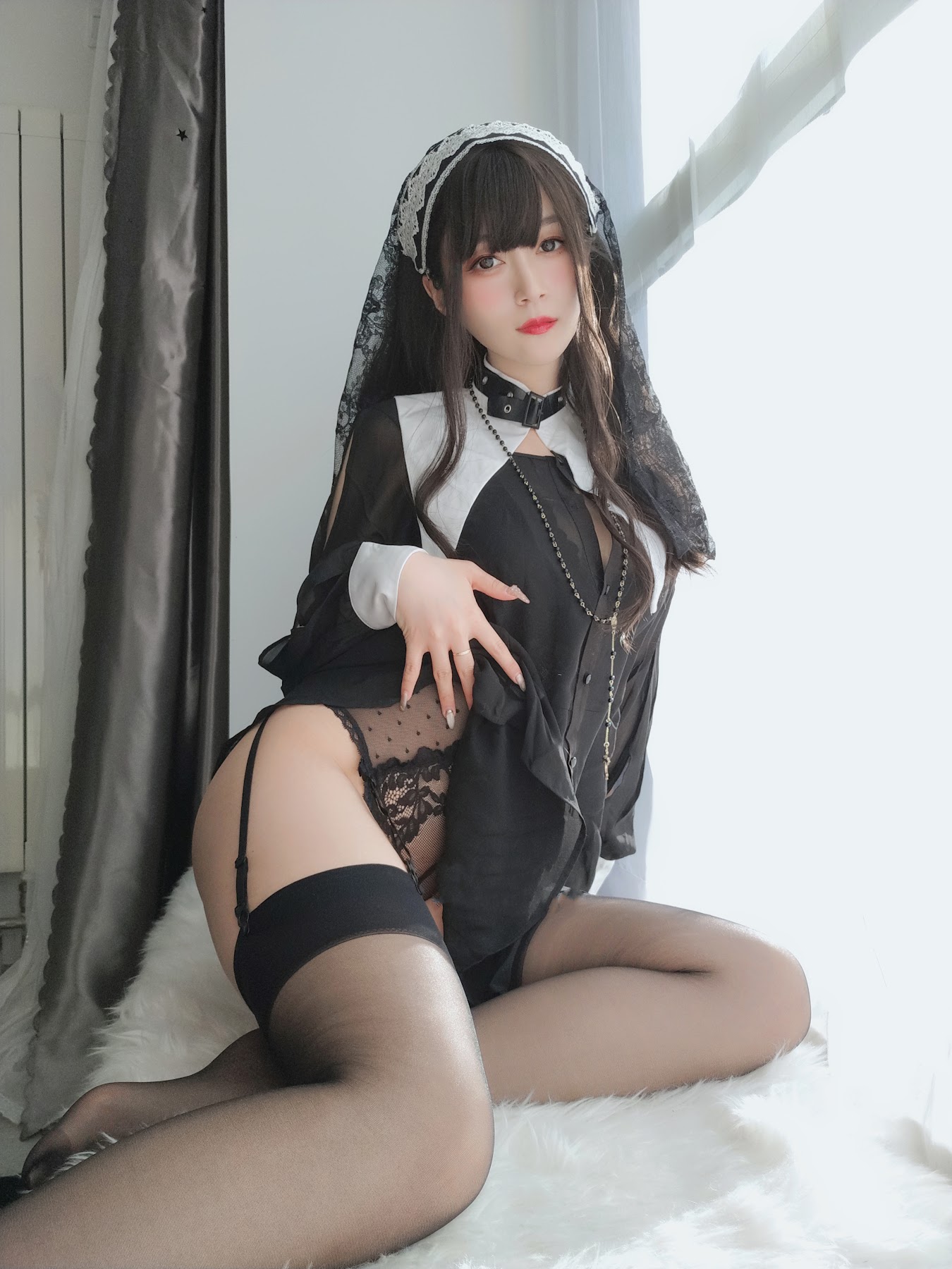 Coser@白银81 蕾丝修女 - P38