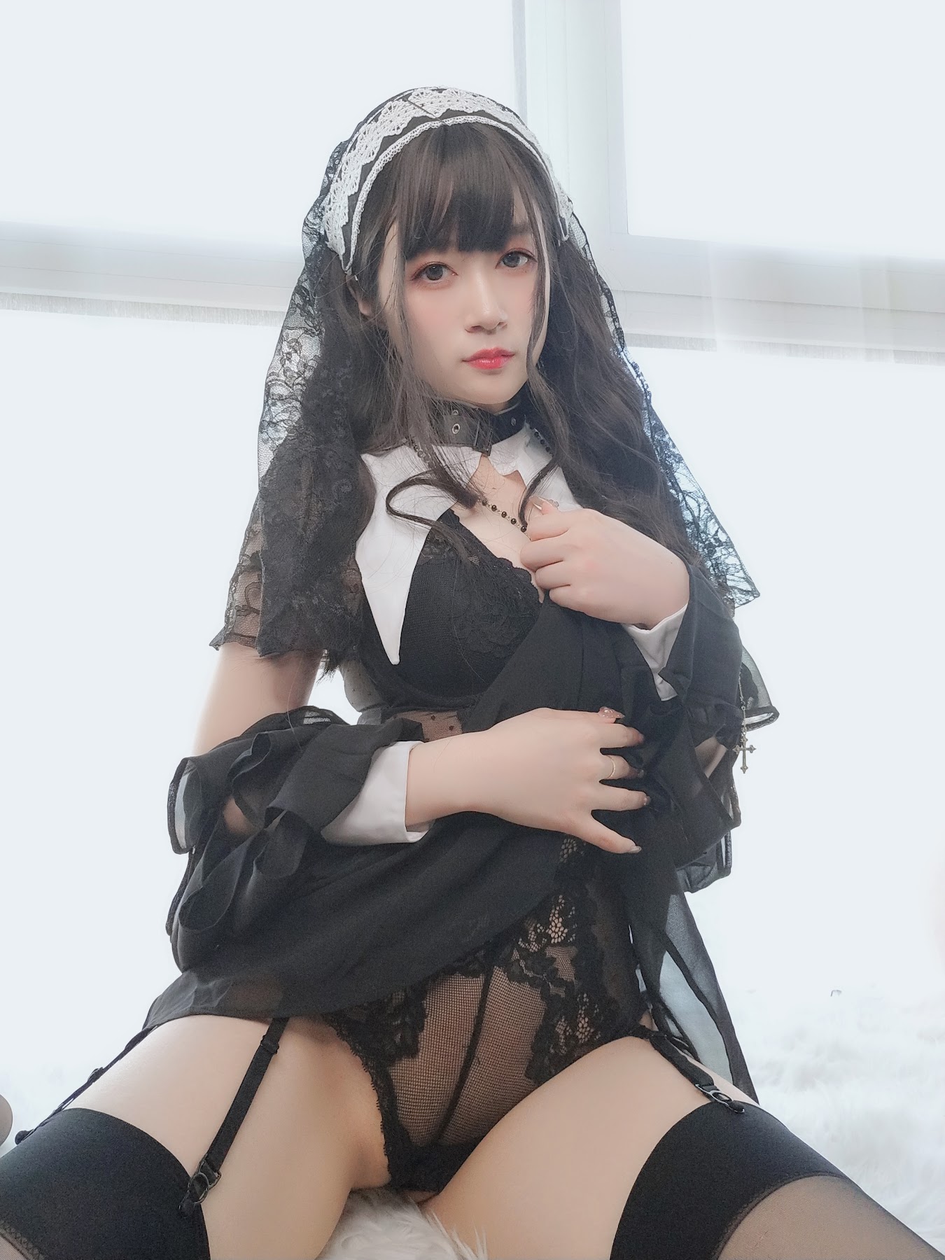 Coser@白银81 蕾丝修女 - P59