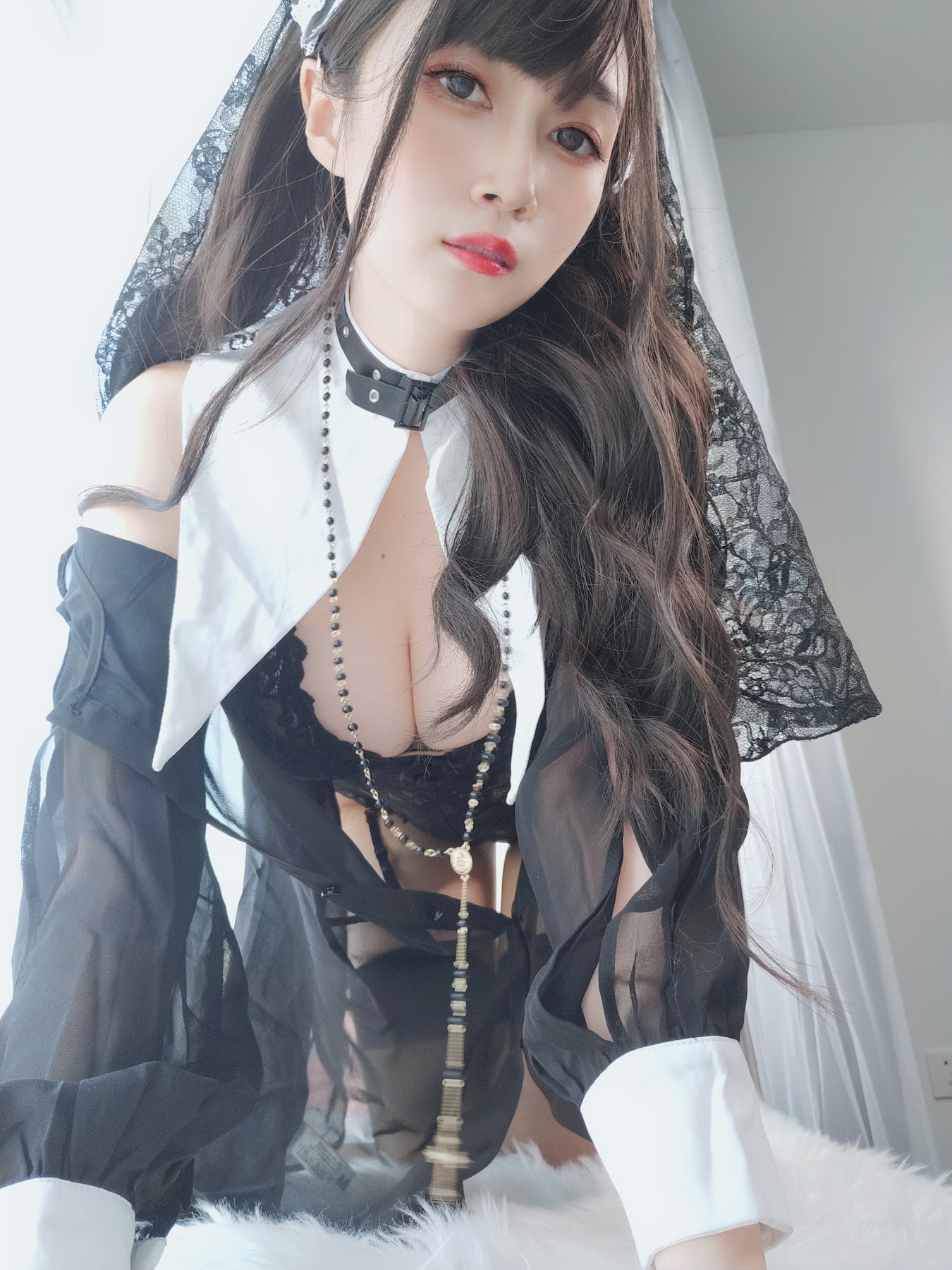 Coser@白银81 蕾丝修女 - P78