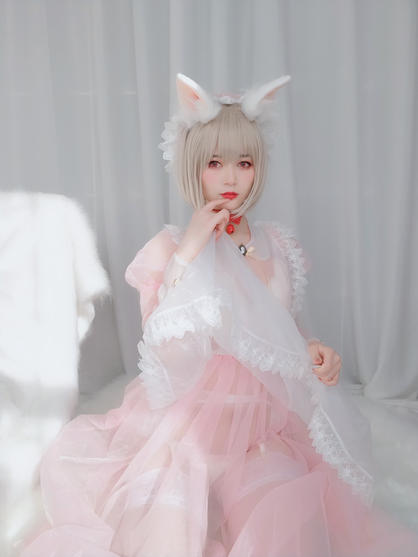 Coser@白银81 女仆小兔子 - P12