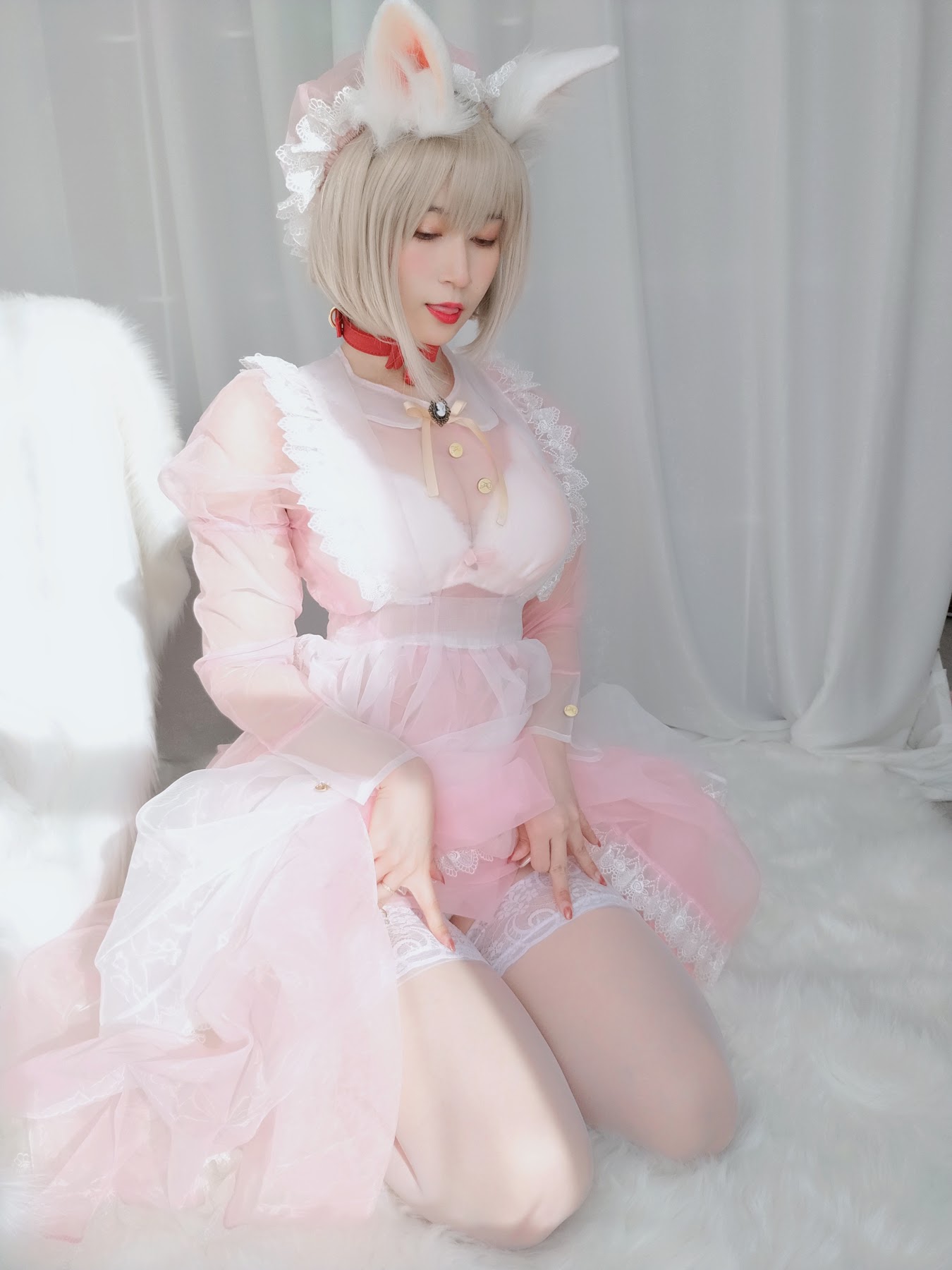 Coser@白银81 女仆小兔子 - P2