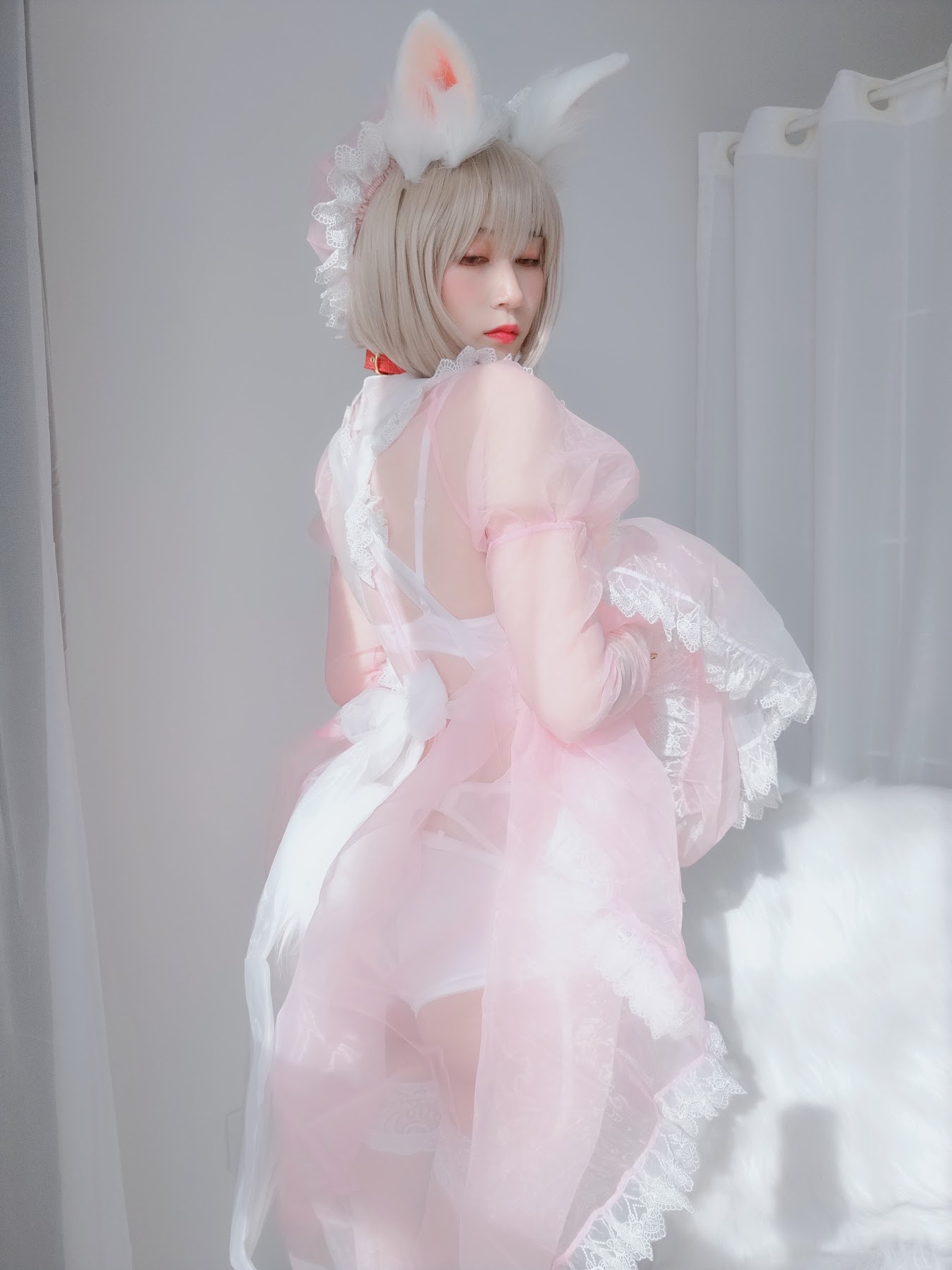 Coser@白银81 女仆小兔子 - P34