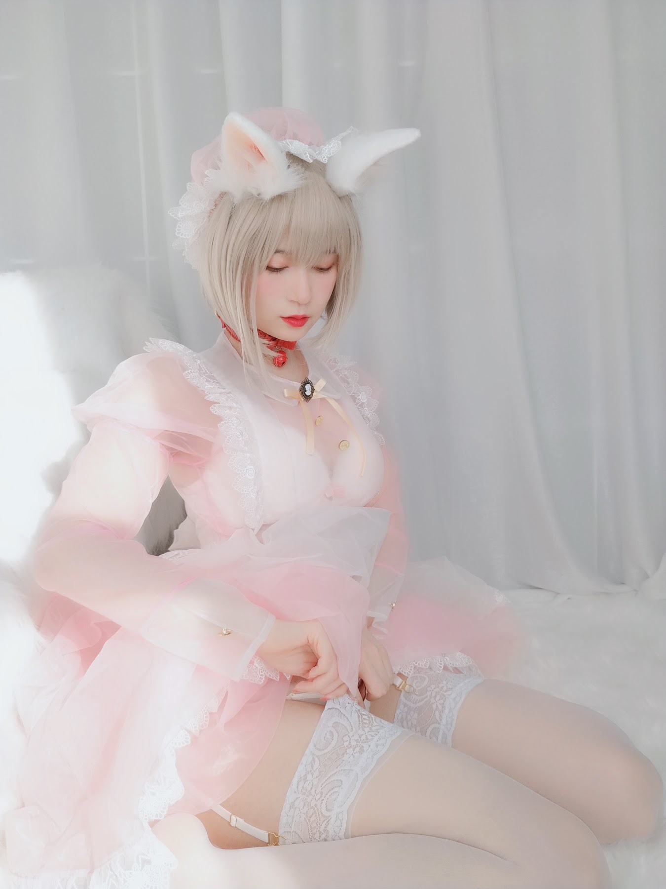Coser@白银81 女仆小兔子 - P38