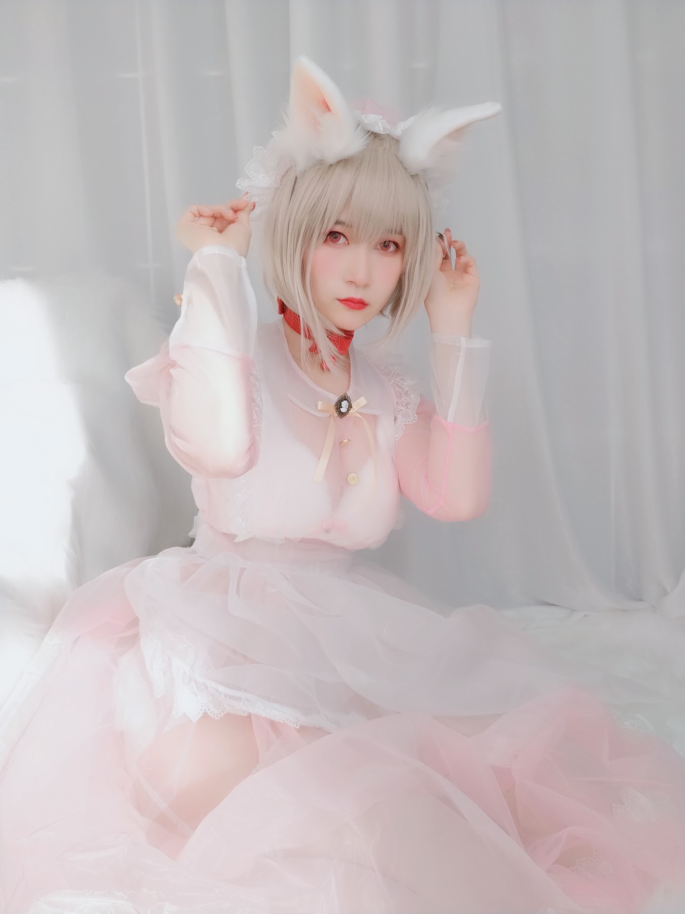 Coser@白银81 女仆小兔子 - P40