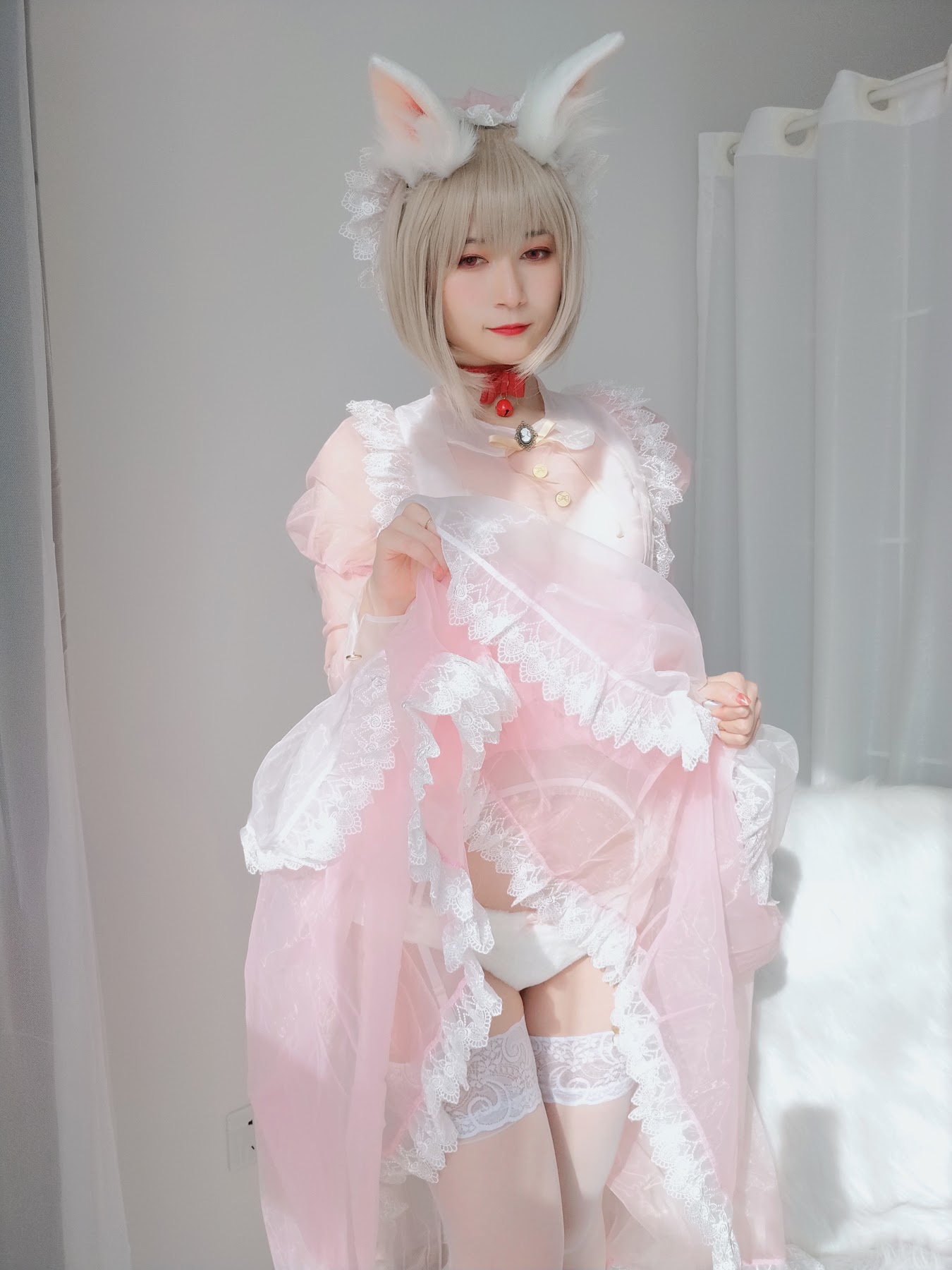 Coser@白银81 女仆小兔子 - P45