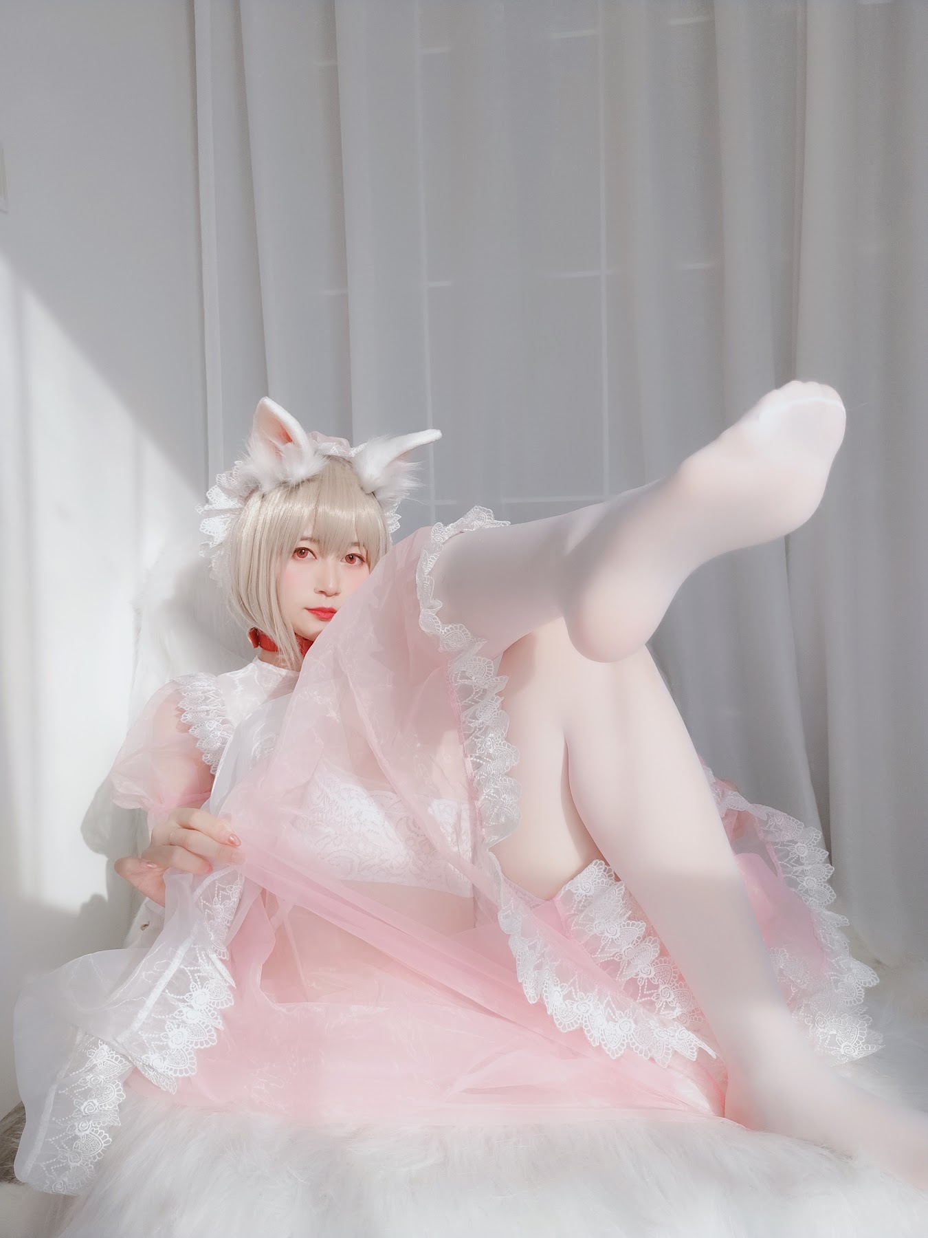 Coser@白银81 女仆小兔子 - P48