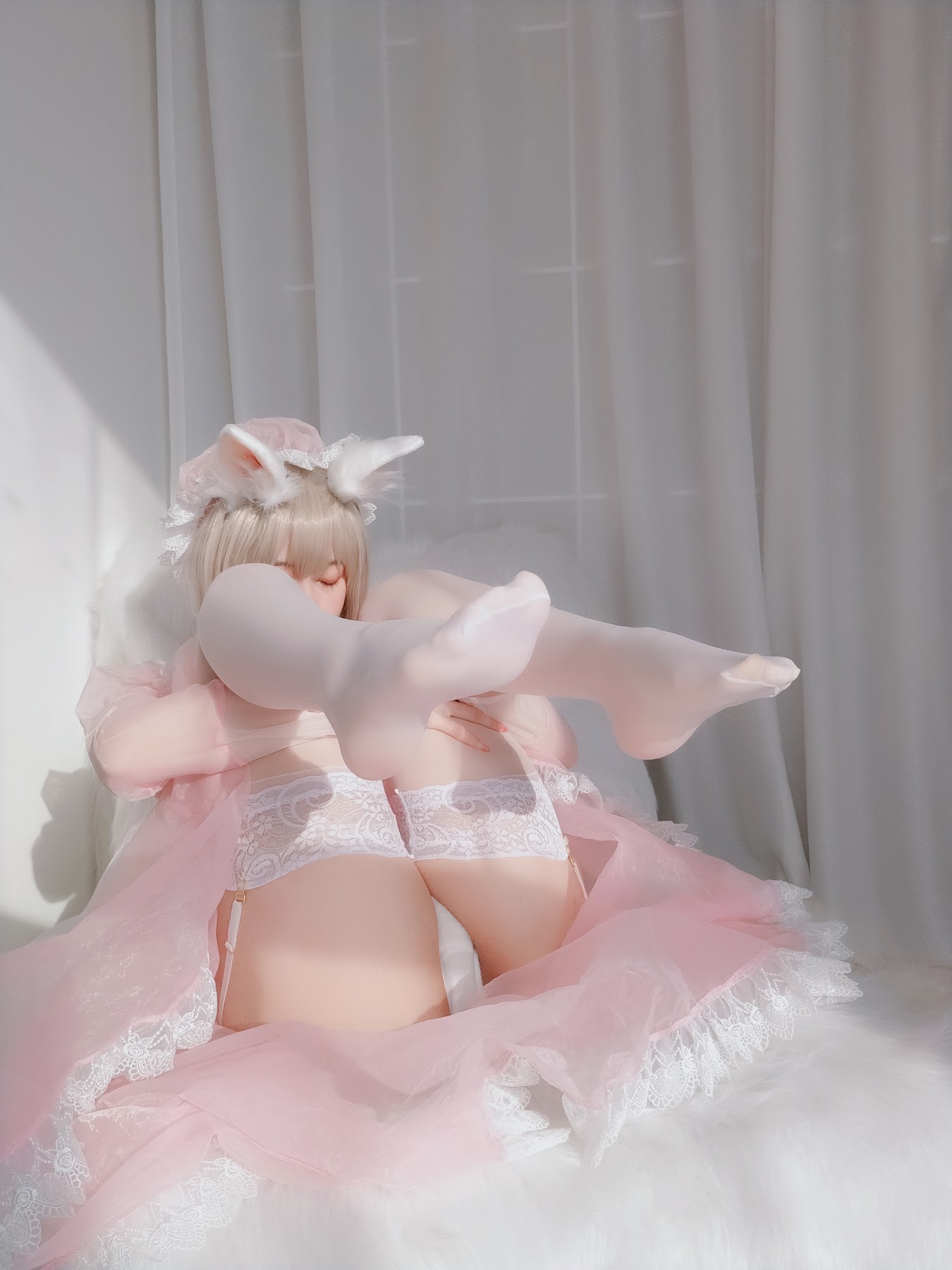 Coser@白银81 女仆小兔子 - P51