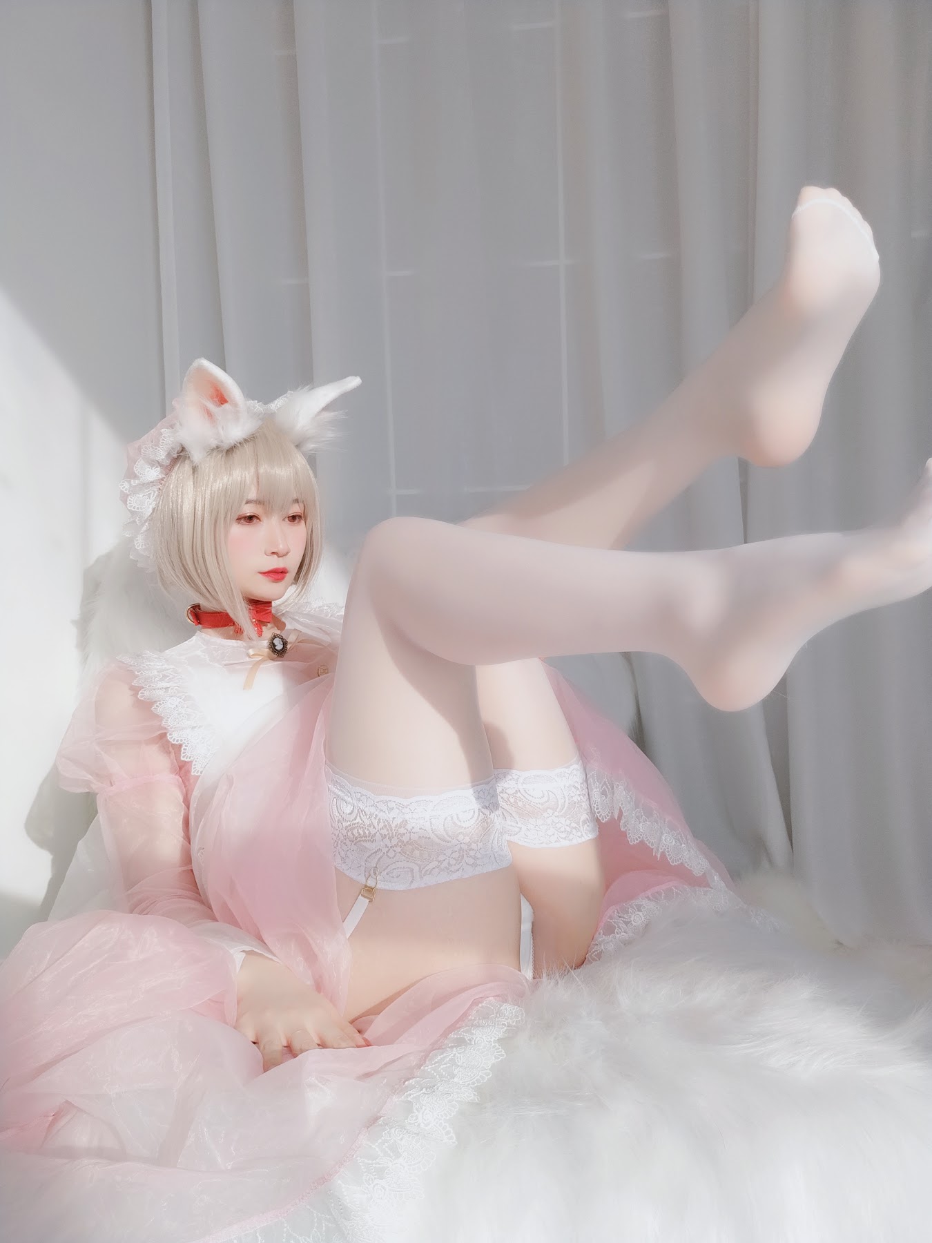 Coser@白银81 女仆小兔子 - P53