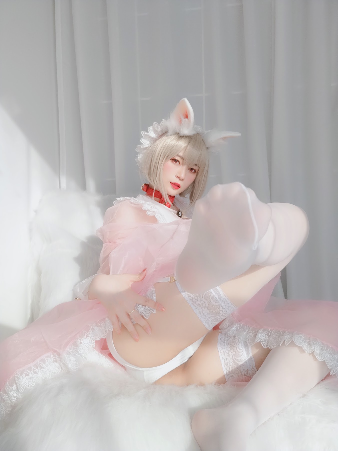 Coser@白银81 女仆小兔子 - P54