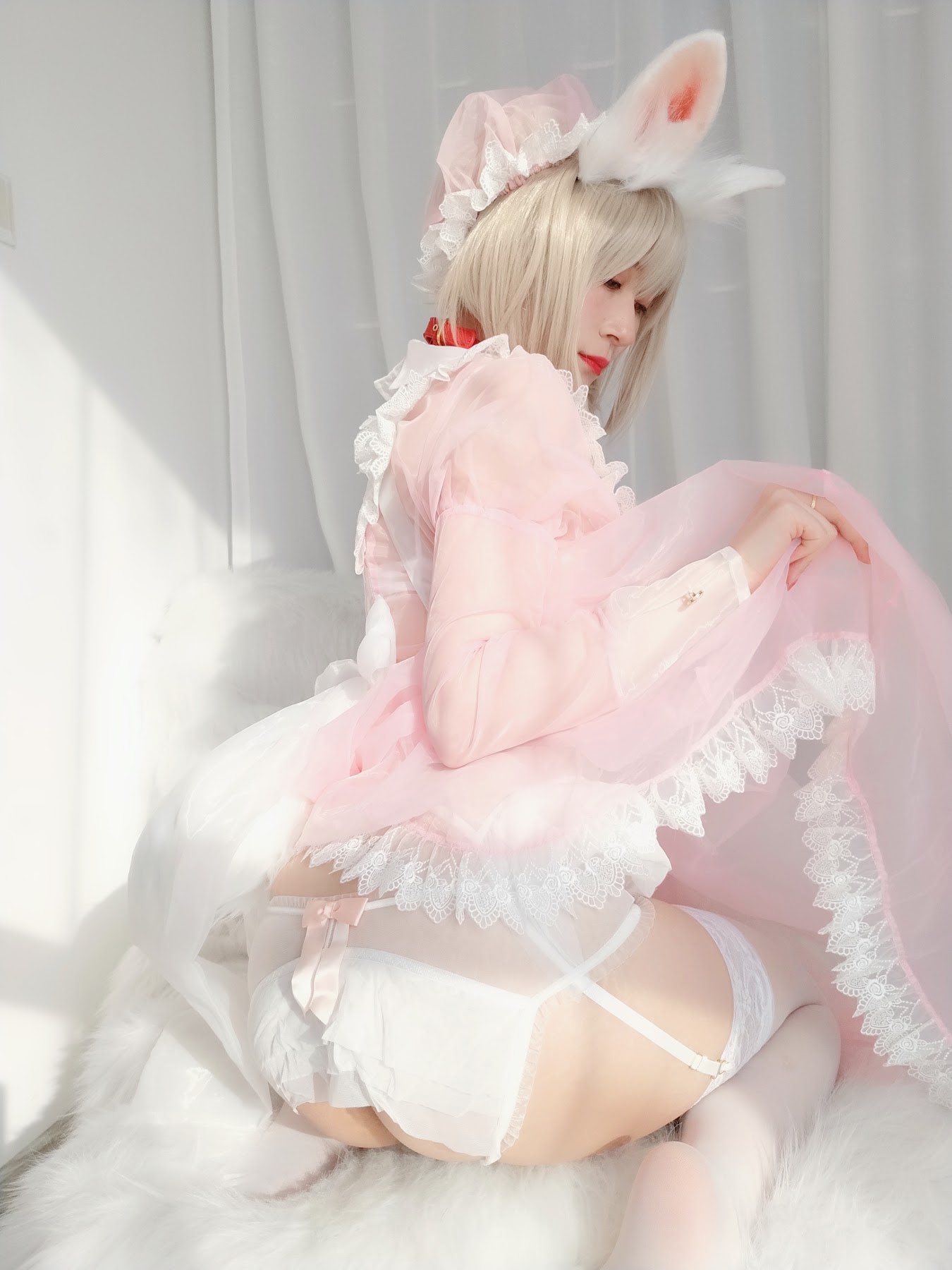Coser@白银81 女仆小兔子 - P55