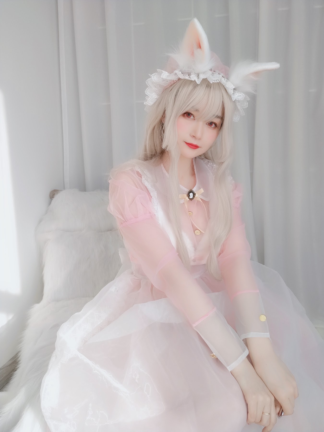 Coser@白银81 女仆小兔子 - P62