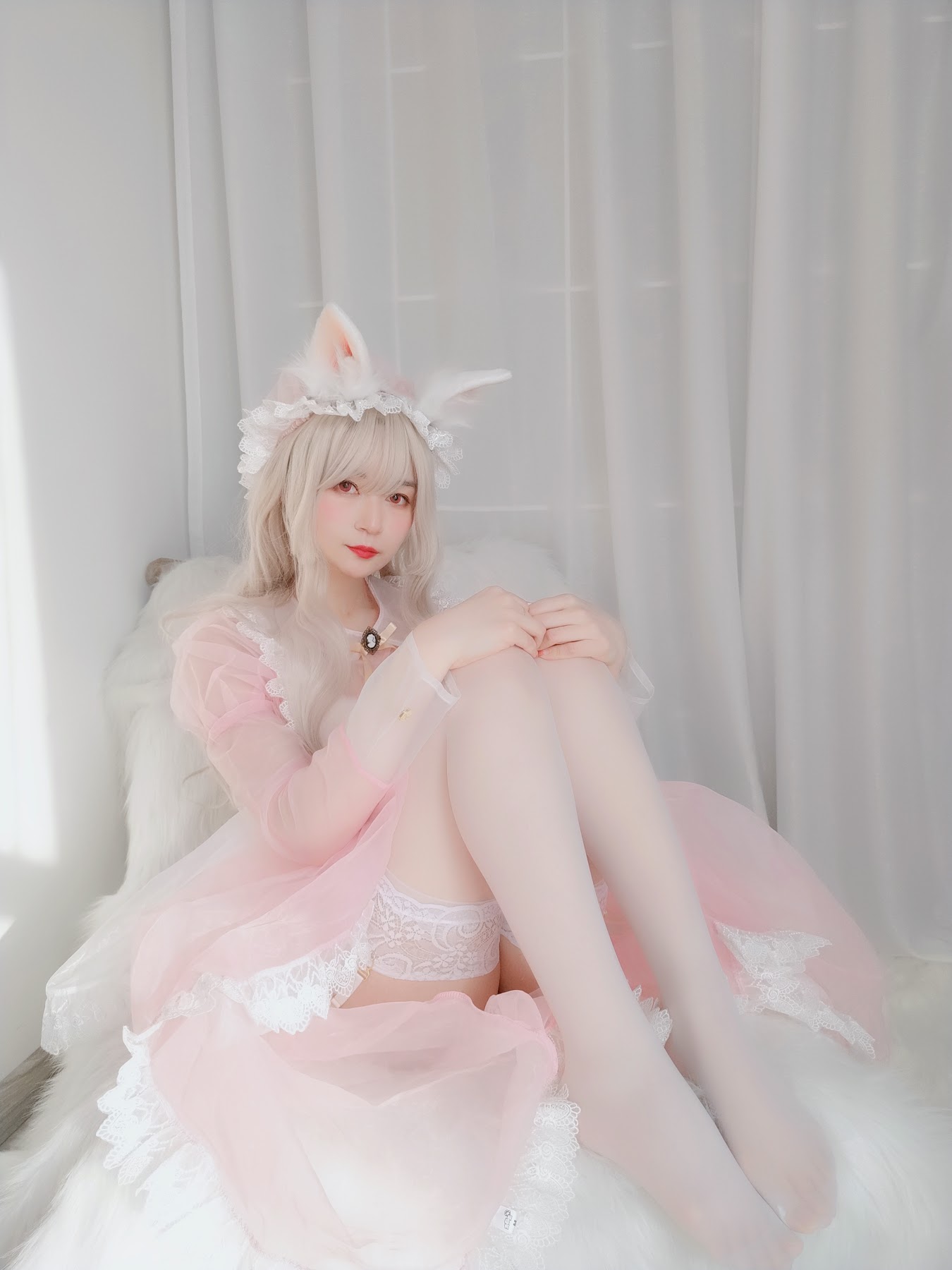 Coser@白银81 女仆小兔子 - P63