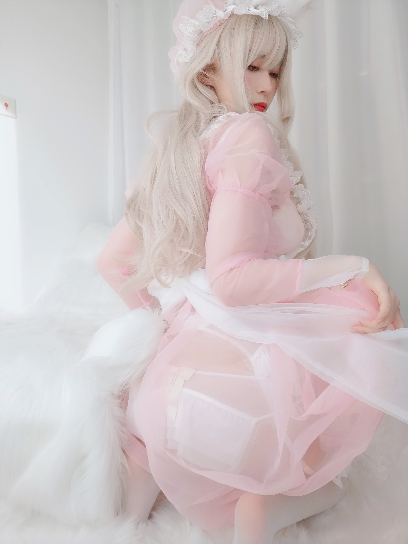 Coser@白银81 女仆小兔子 - P65