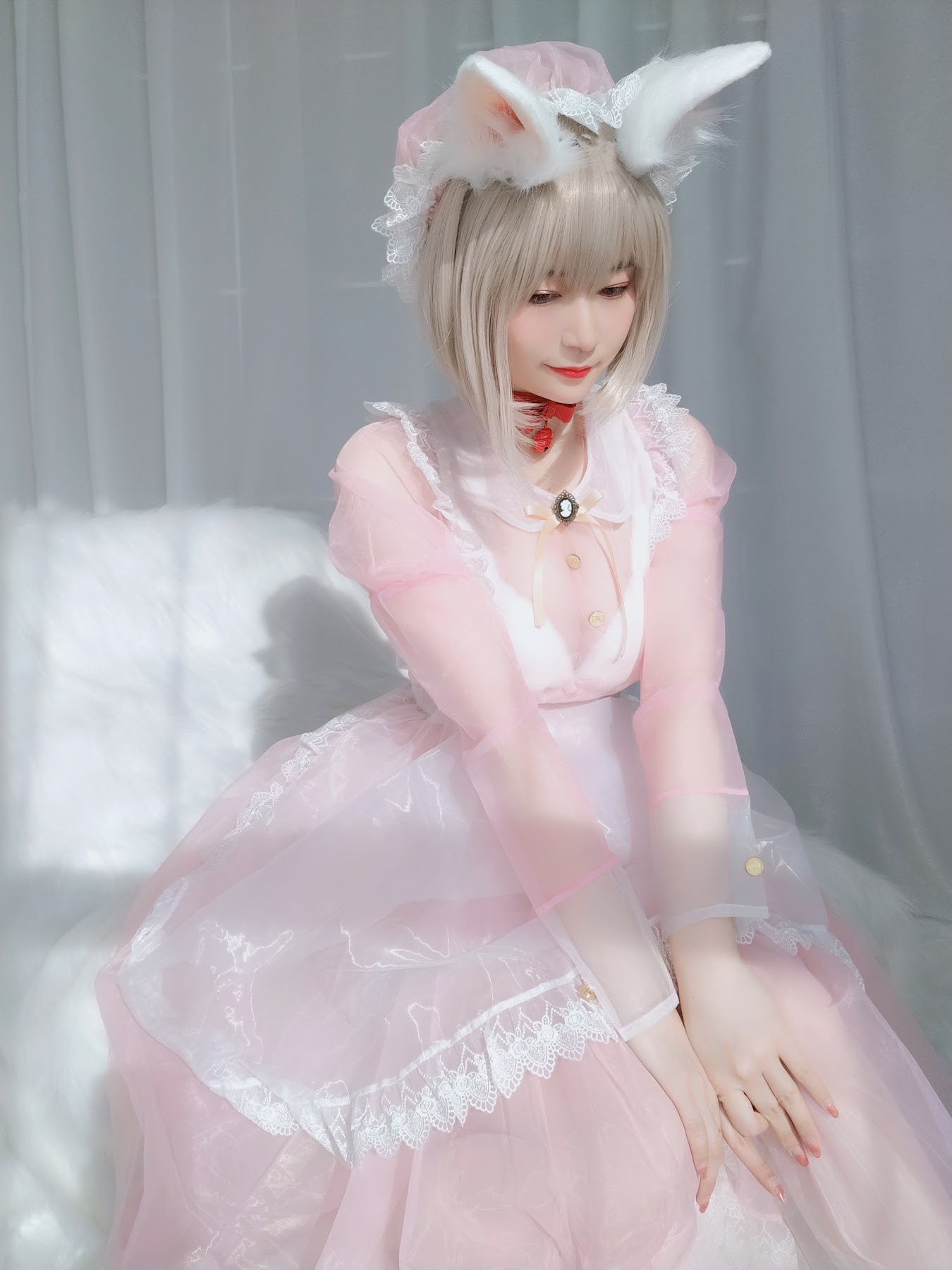 Coser@白银81 女仆小兔子 - P67