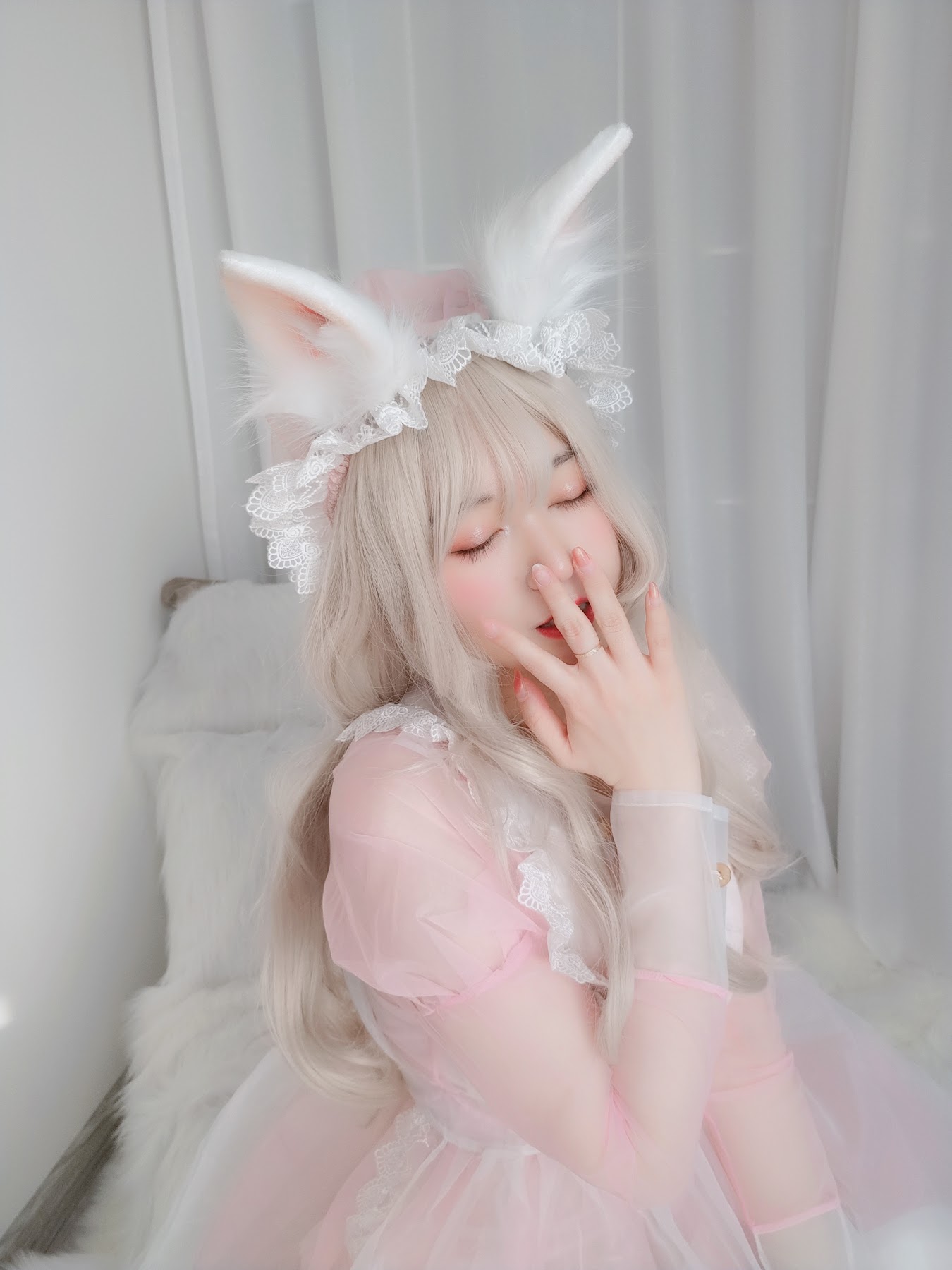 Coser@白银81 女仆小兔子 - P71