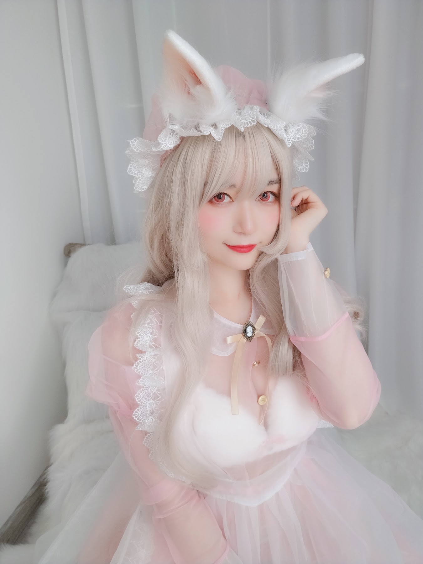 Coser@白银81 女仆小兔子 - P74