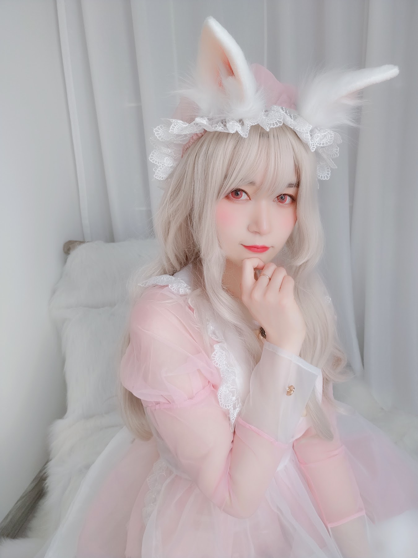 Coser@白银81 女仆小兔子 - P76
