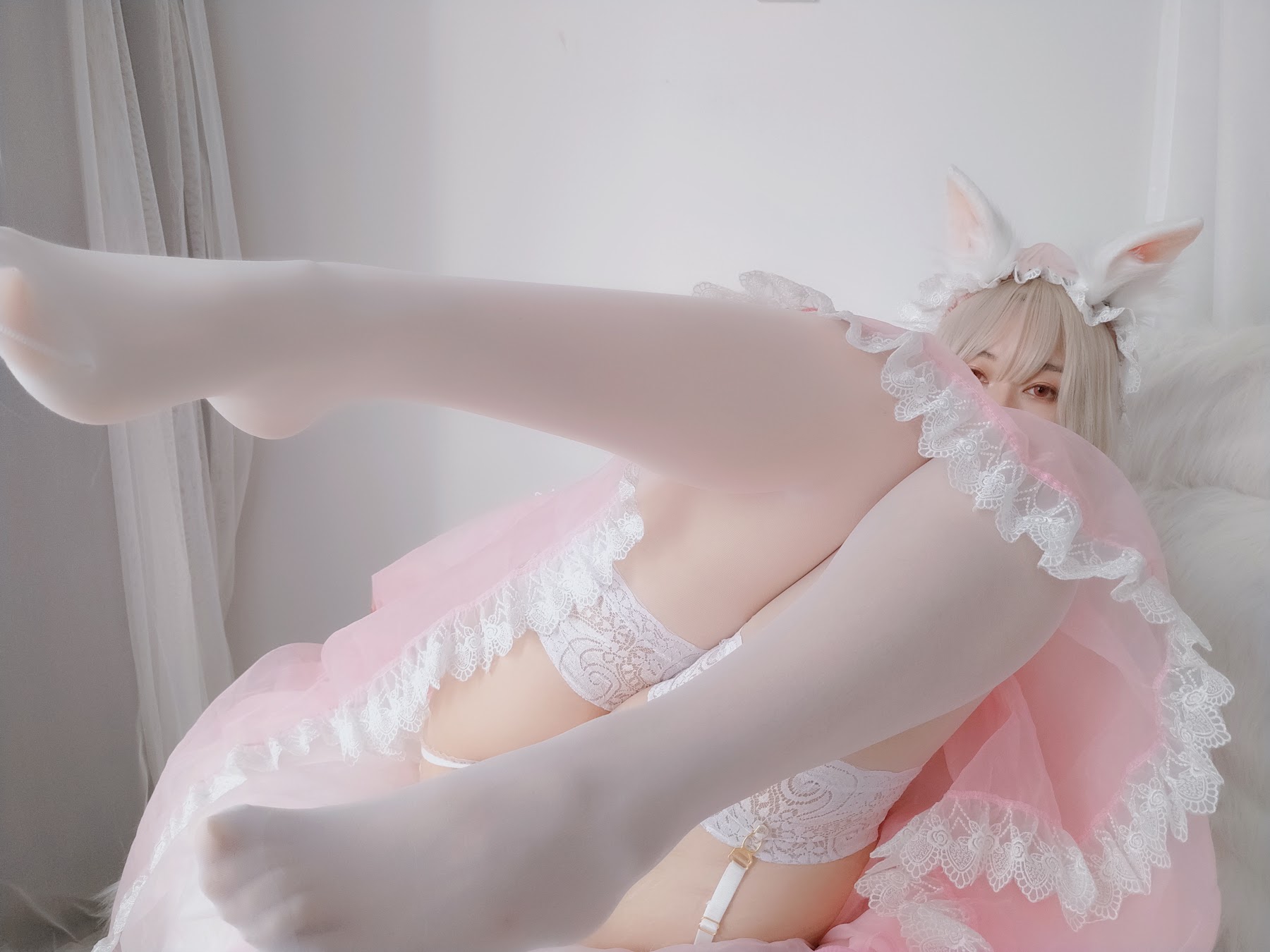 Coser@白银81 女仆小兔子 - P81