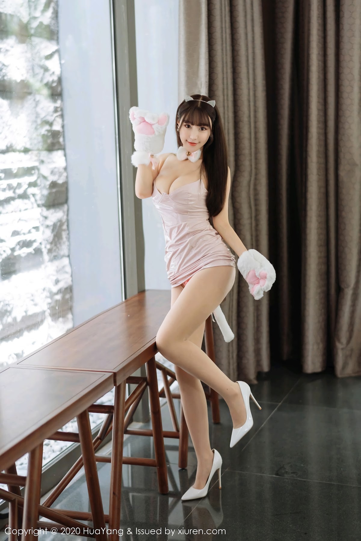 HuaYang Vol.251 Zhu Ke Er (朱可儿Flower) - P4