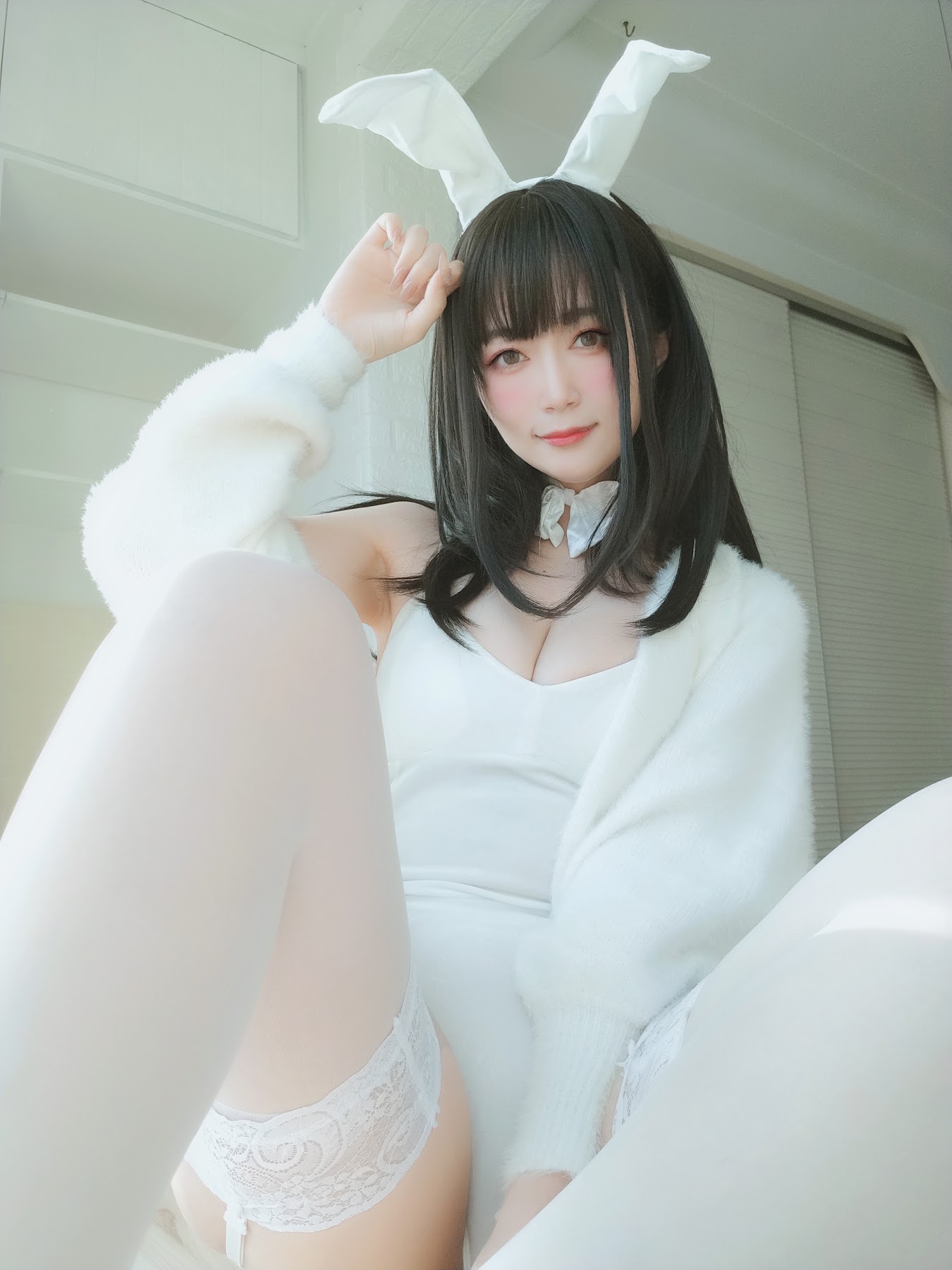 Coser@白银81 白丝兔子 - P15