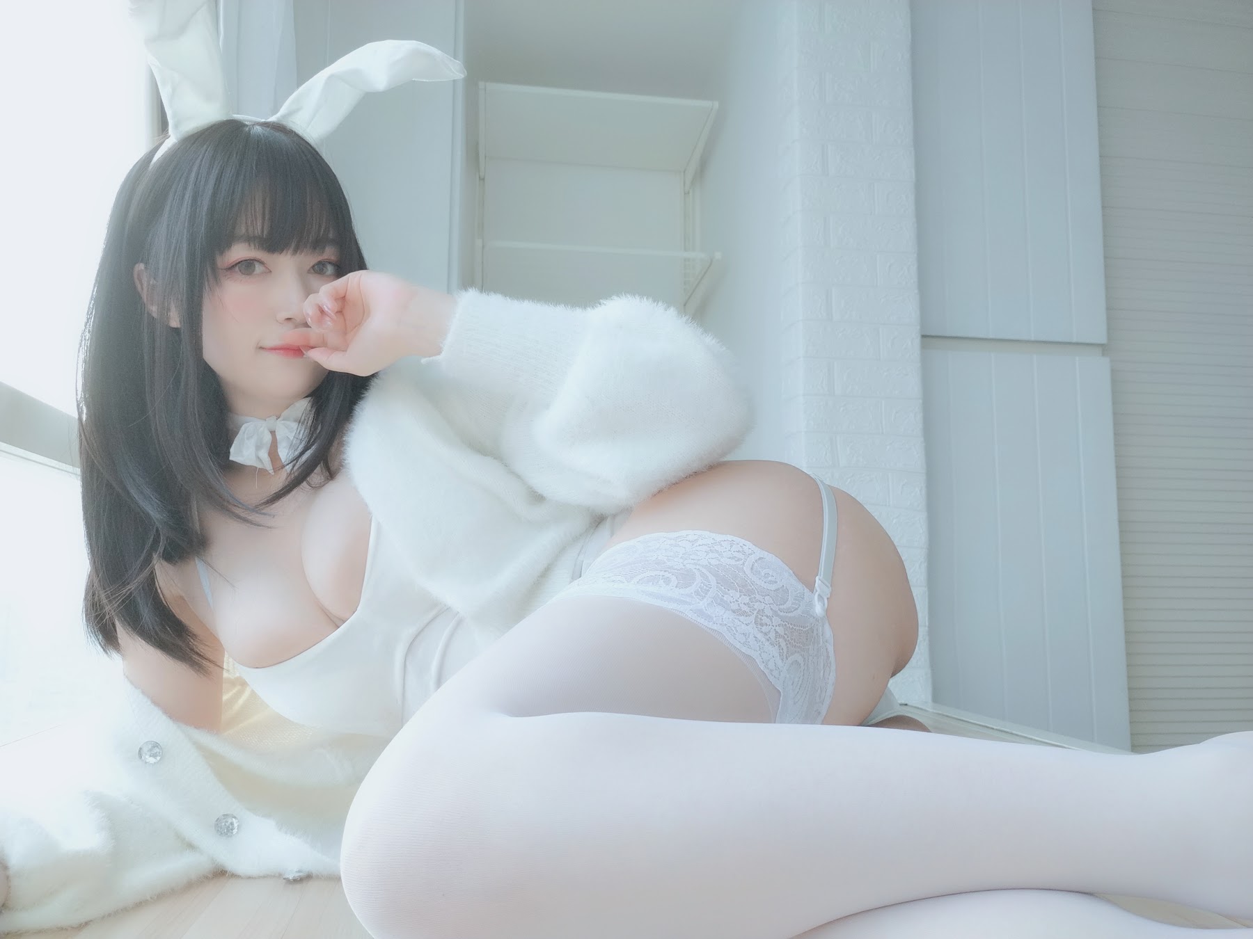 Coser@白银81 白丝兔子 - P27