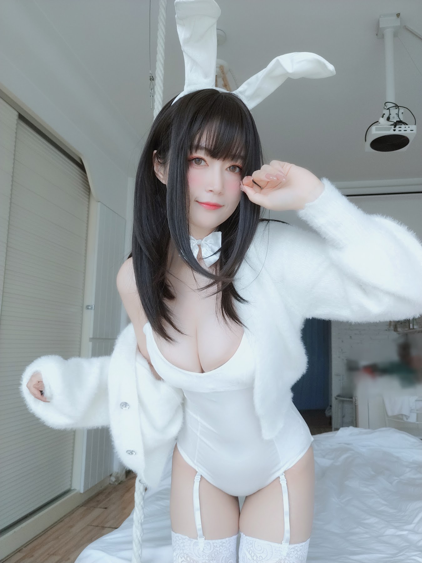 Coser@白银81 白丝兔子 - P47