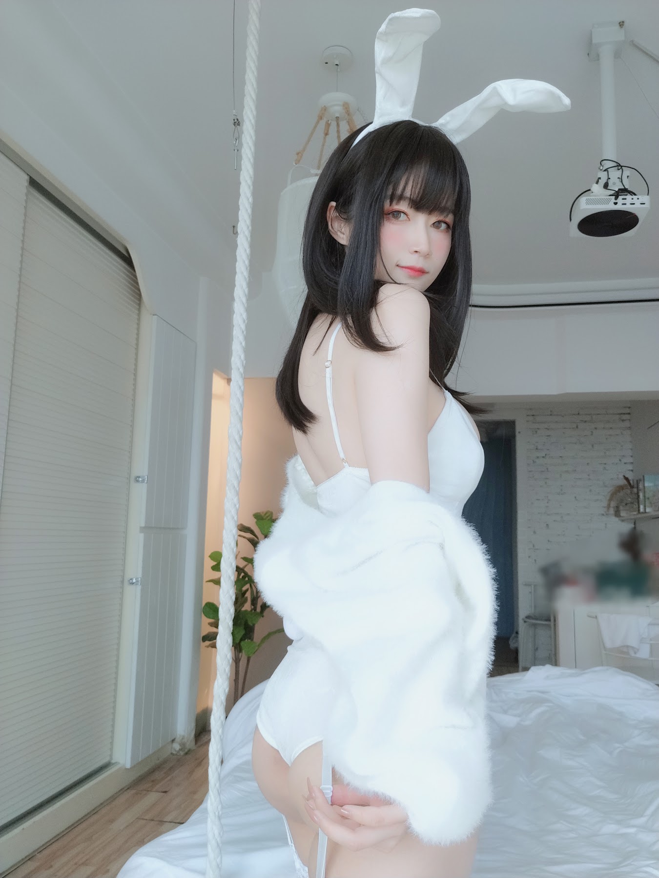 Coser@白银81 白丝兔子 - P48