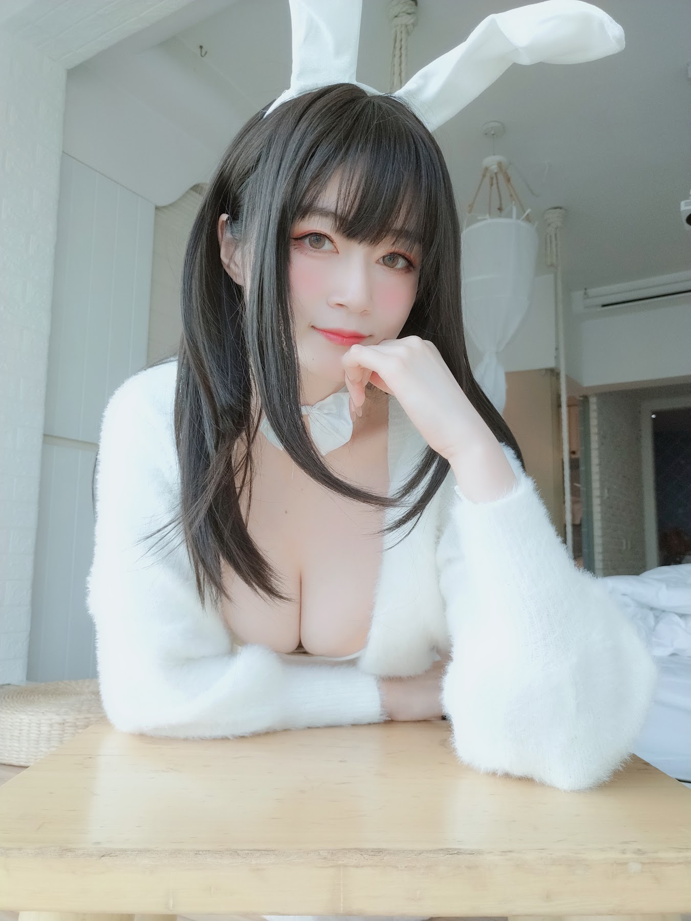 Coser@白银81 白丝兔子 - P58