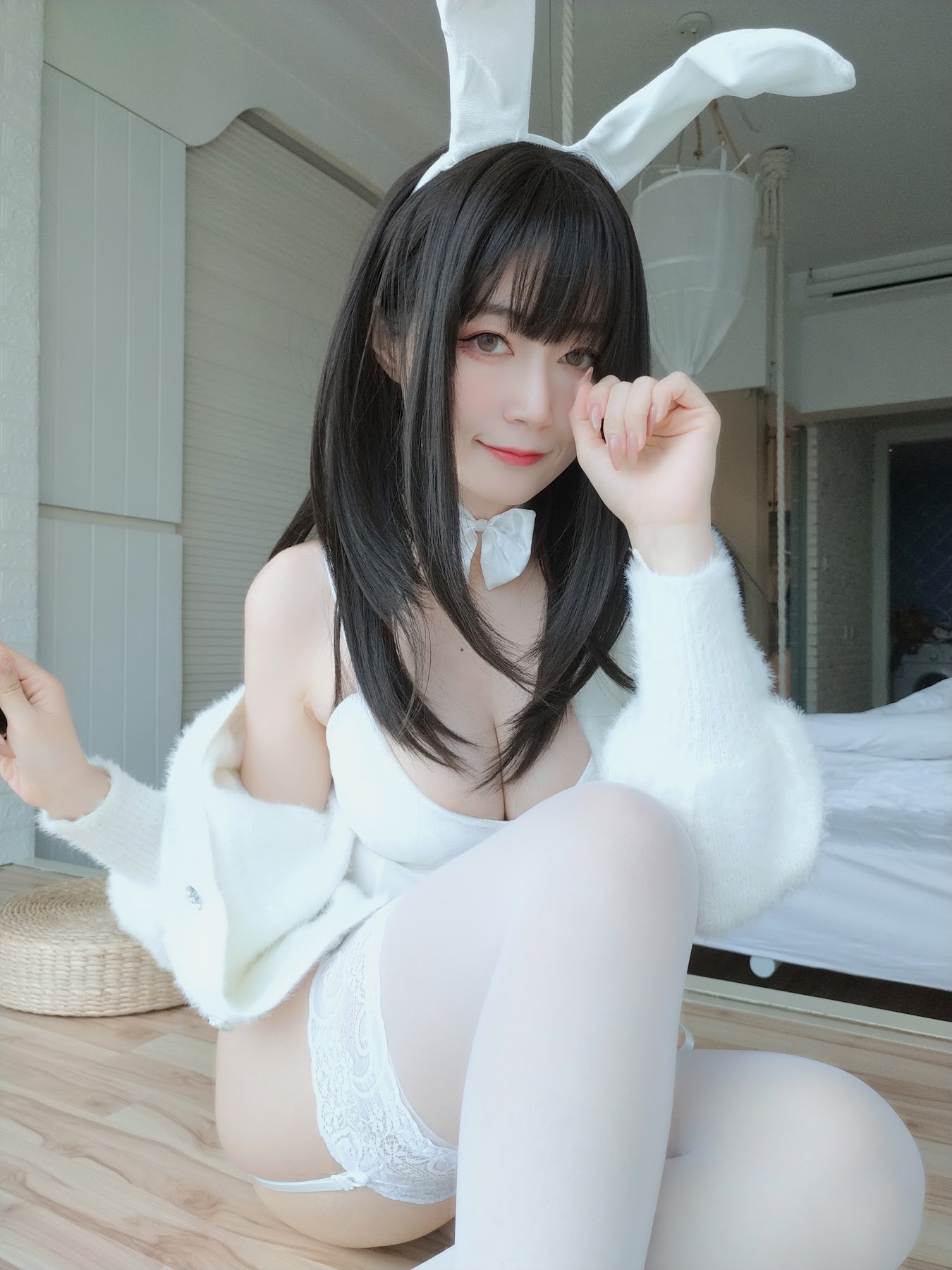 Coser@白银81 白丝兔子 - P68