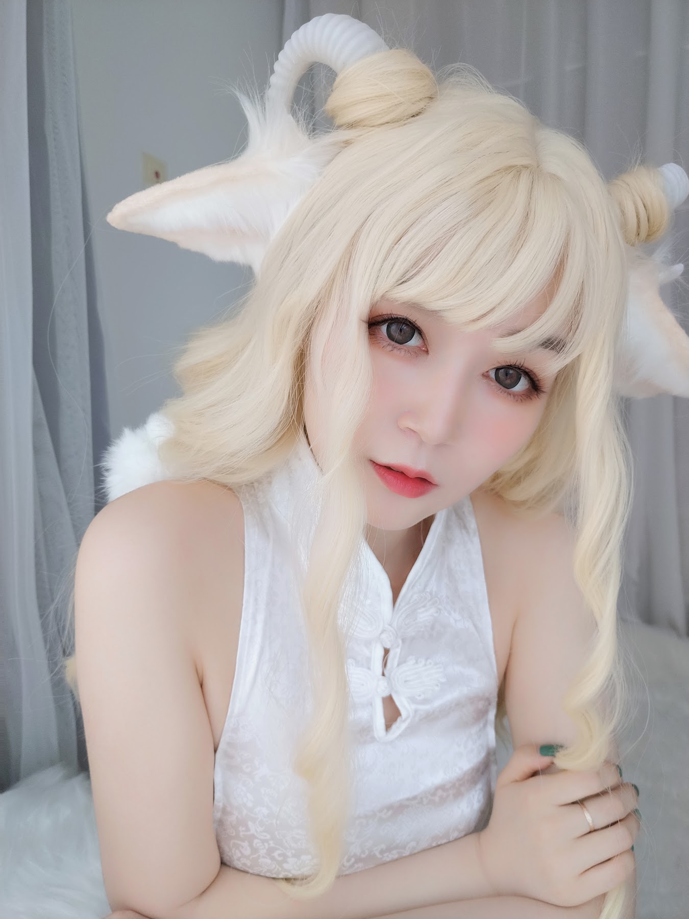 Coser@白银81 白旗袍 - P11