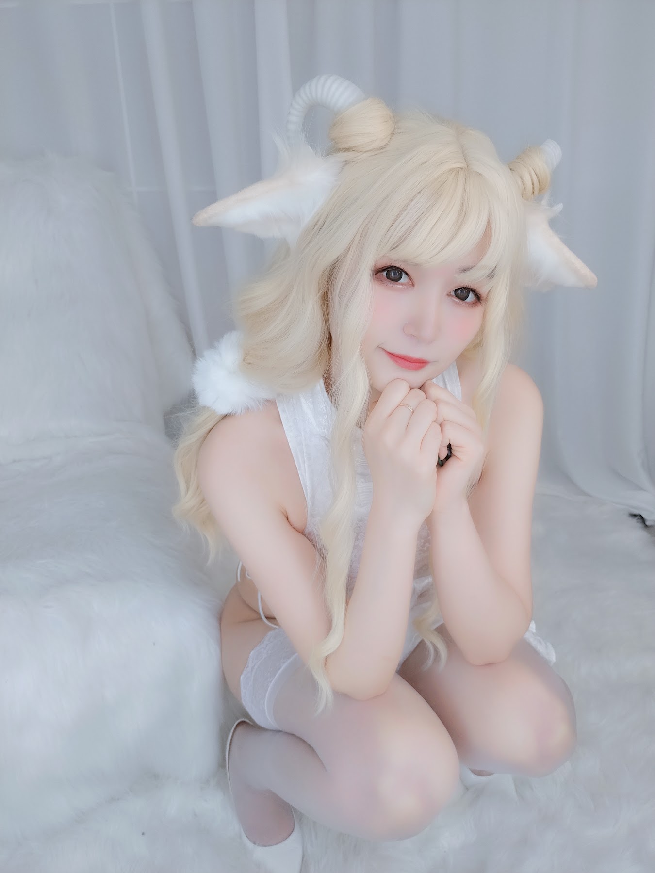 Coser@白银81 白旗袍 - P91