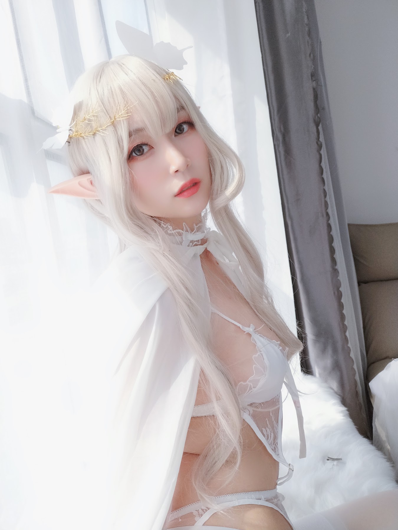 Coser@白银81 纯白精灵 - P10
