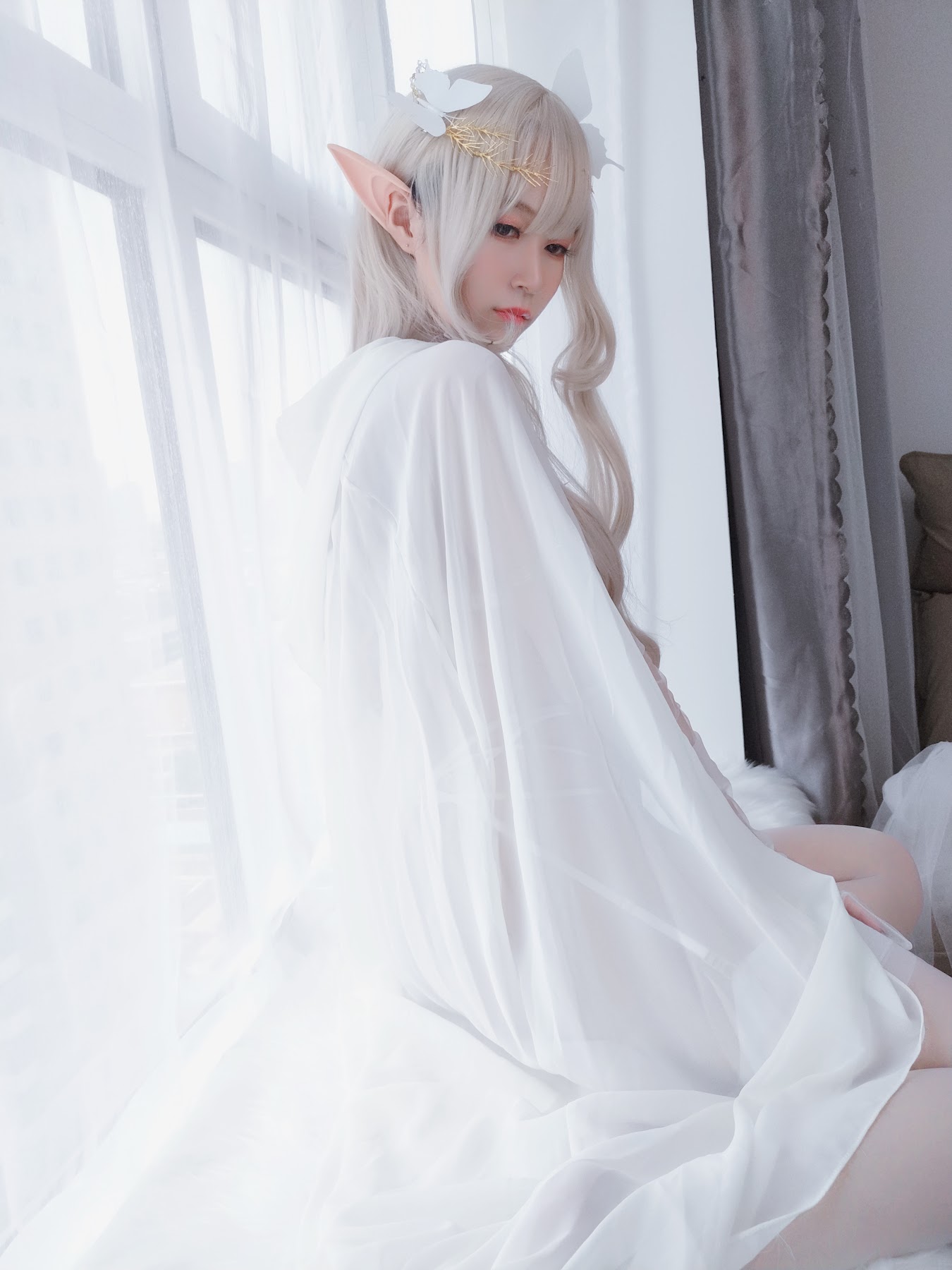 Coser@白银81 纯白精灵 - P12