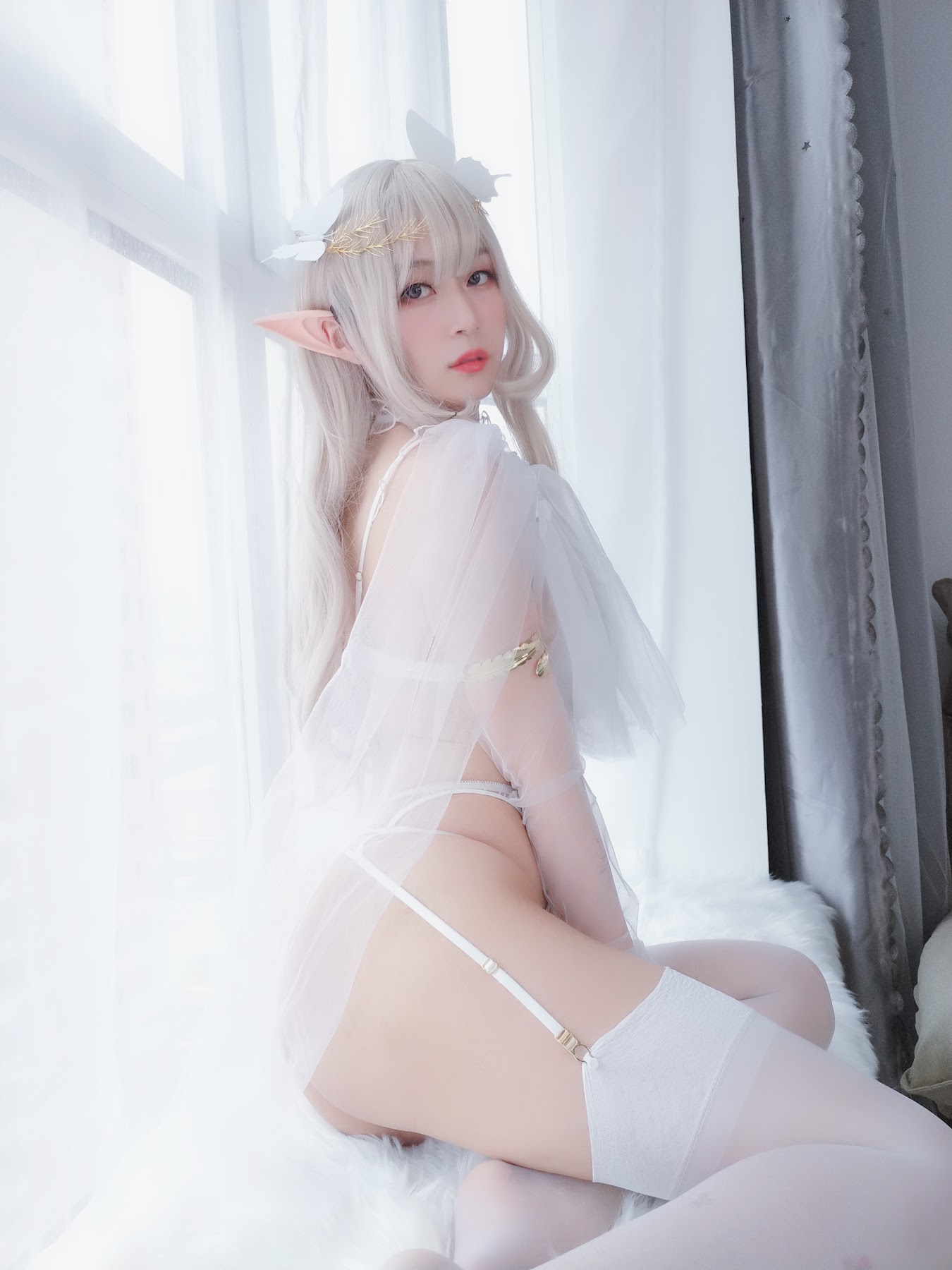 Coser@白银81 纯白精灵 - P14