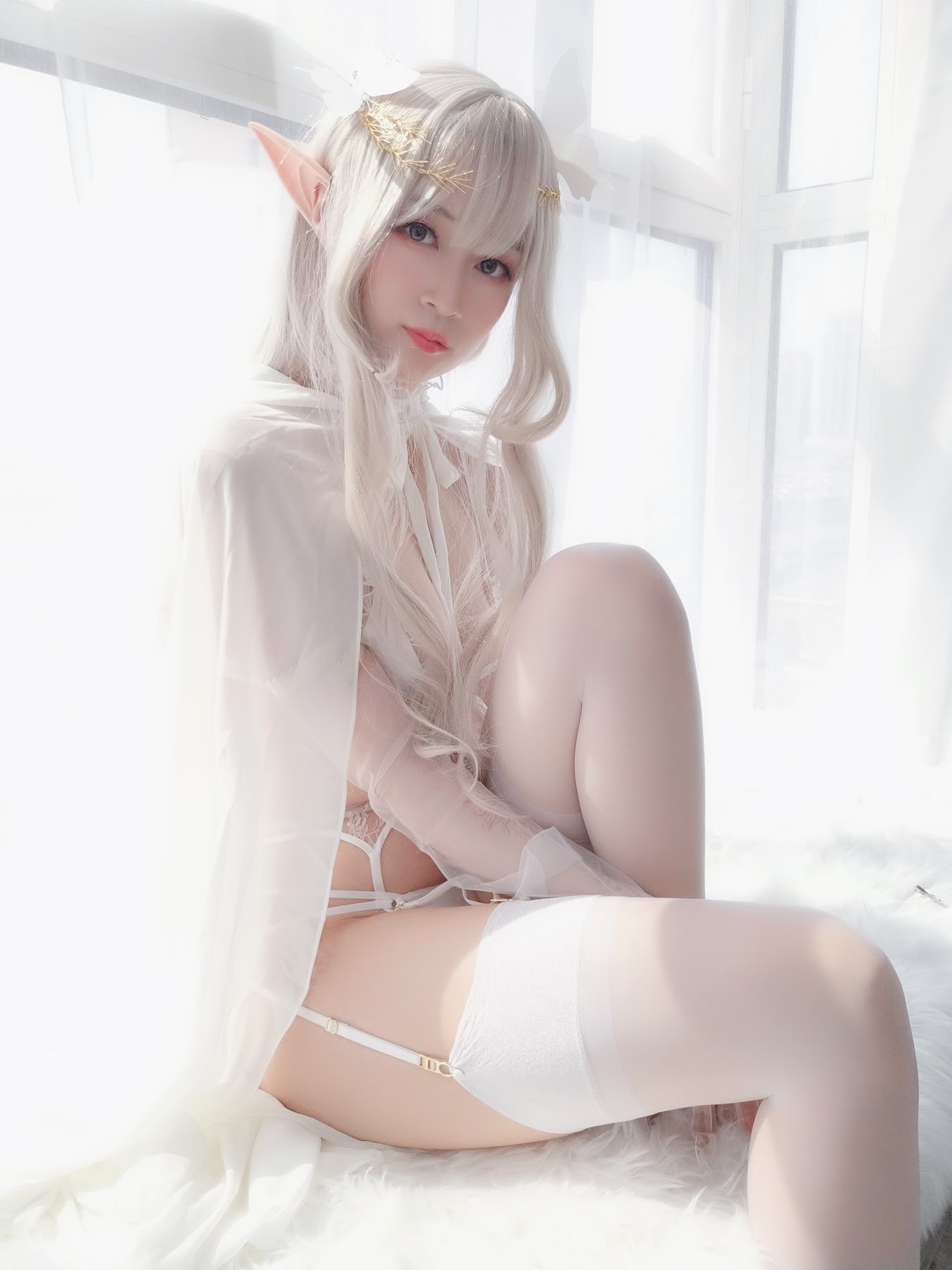 Coser@白银81 纯白精灵 - P19