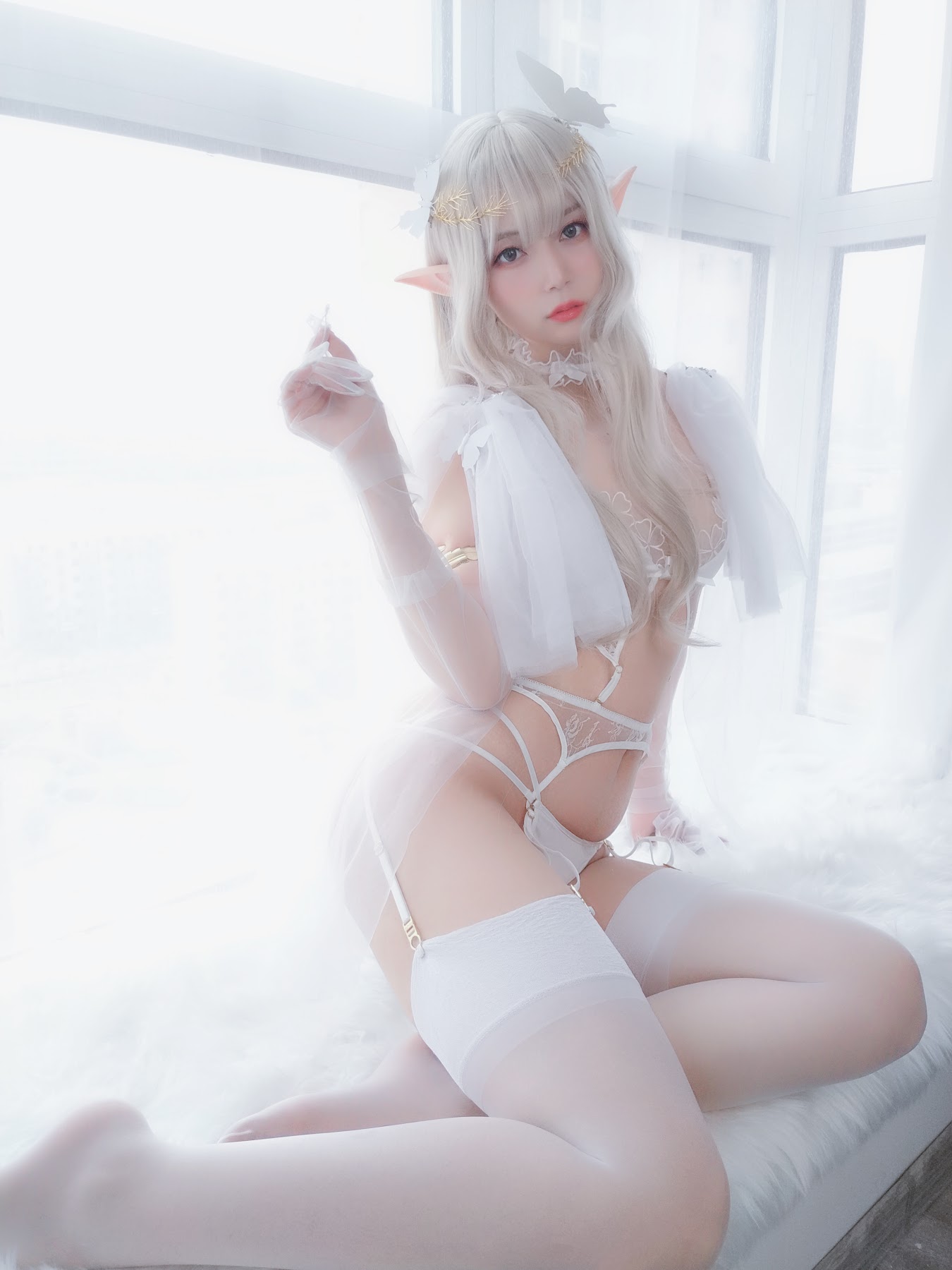 Coser@白银81 纯白精灵 - P32