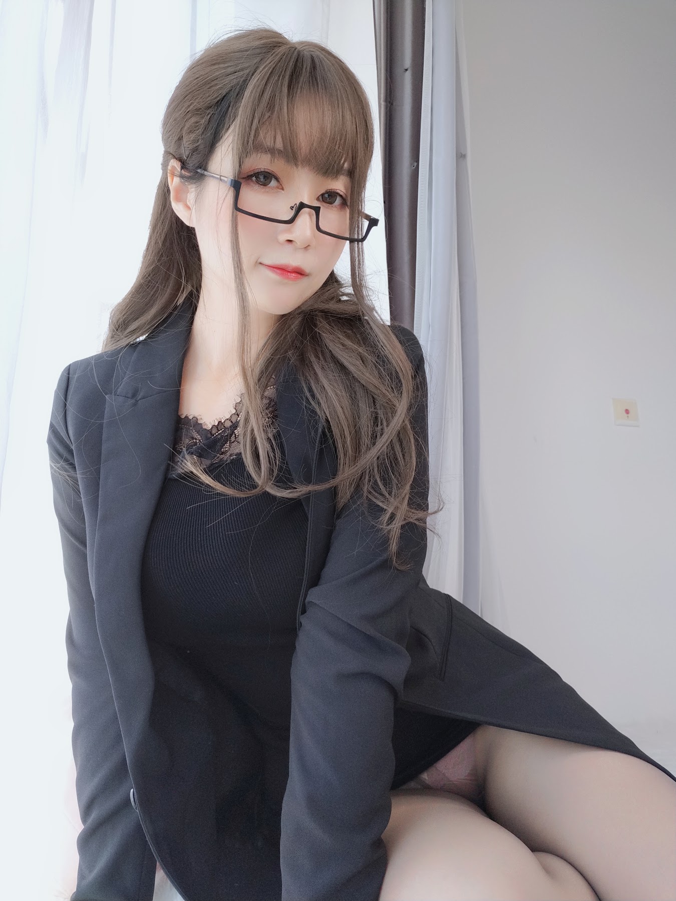 Coser@白银81 黑西服 - P19