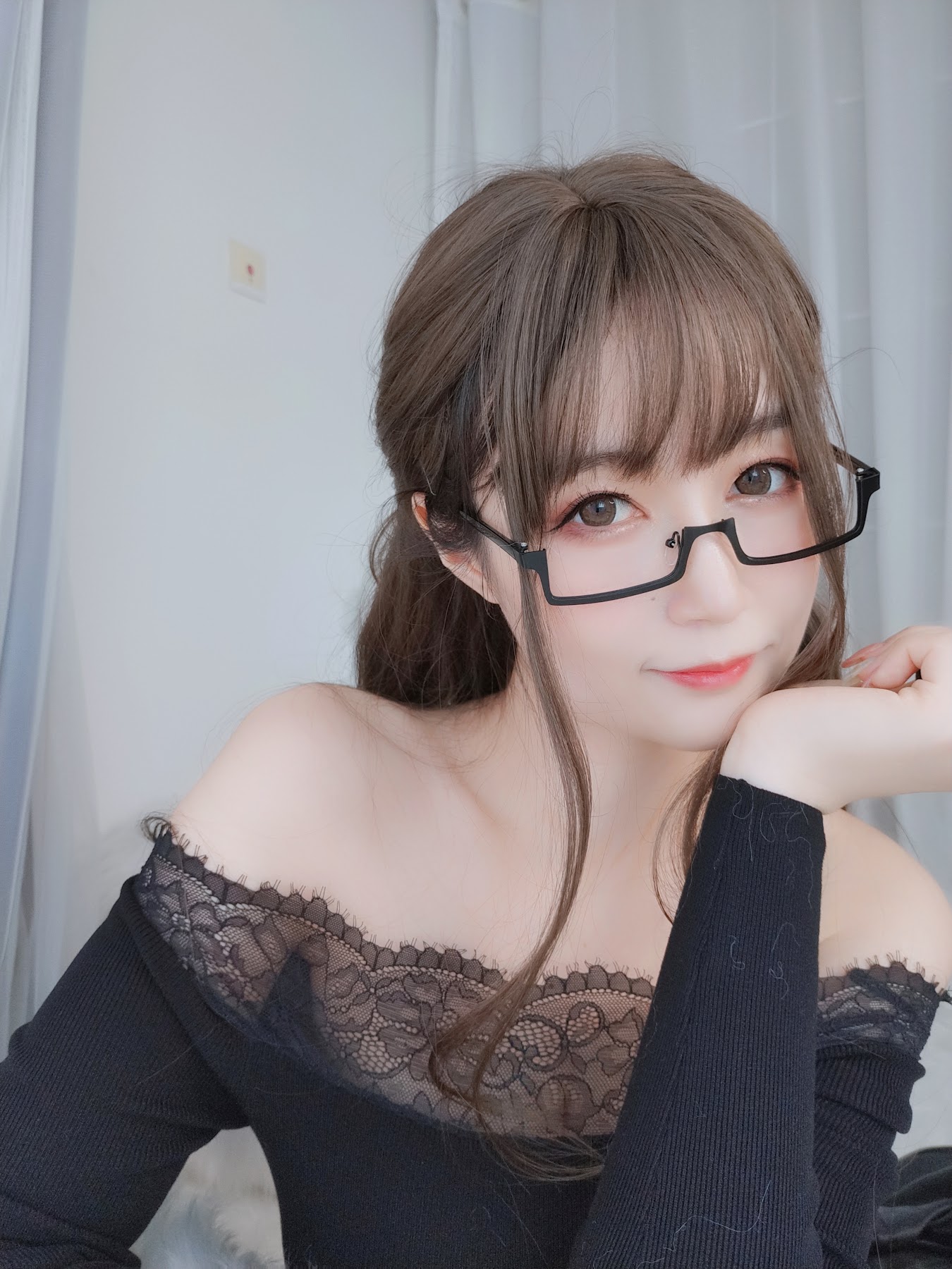 Coser@白银81 黑西服 - P24