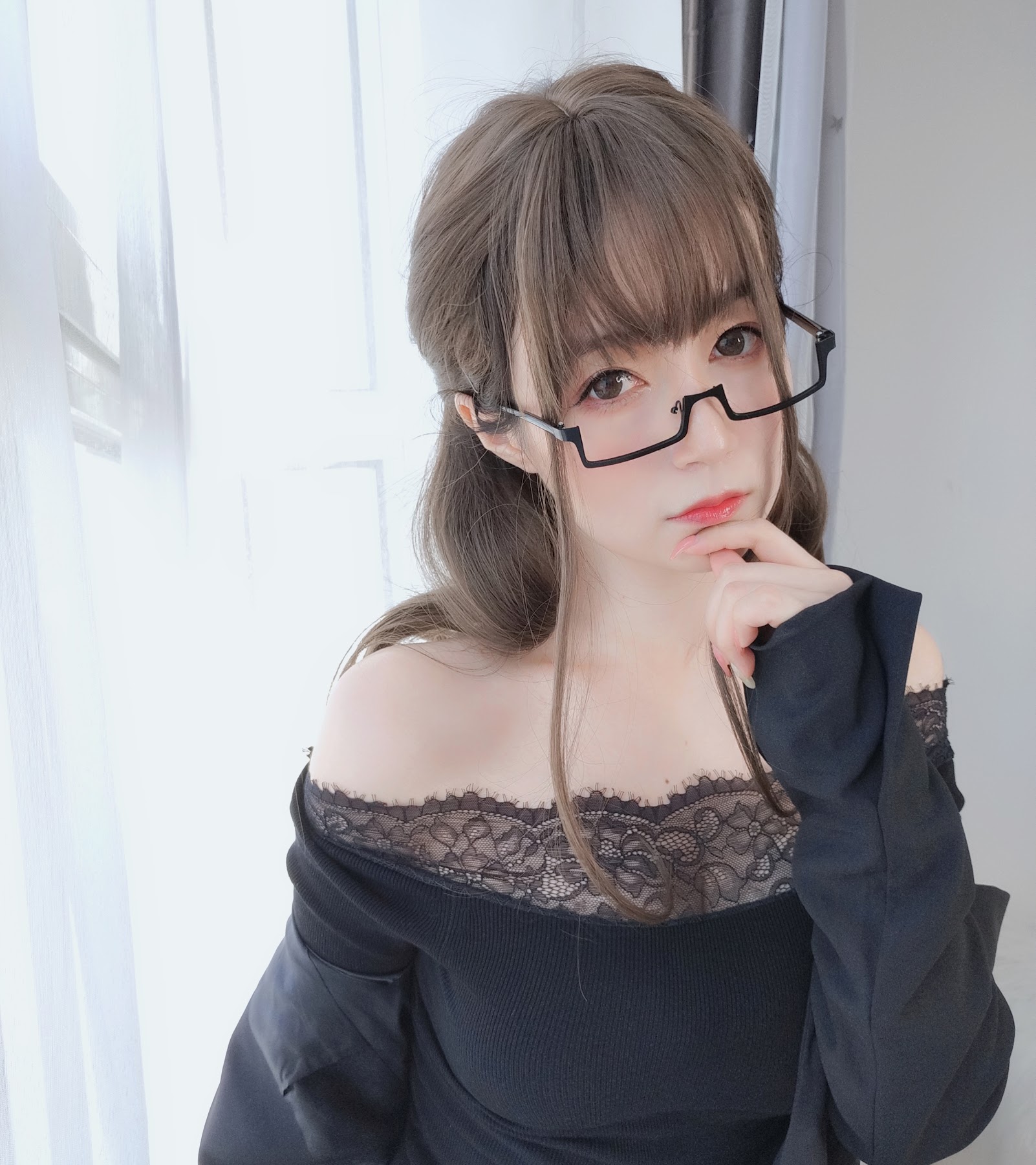 Coser@白银81 黑西服 - P27