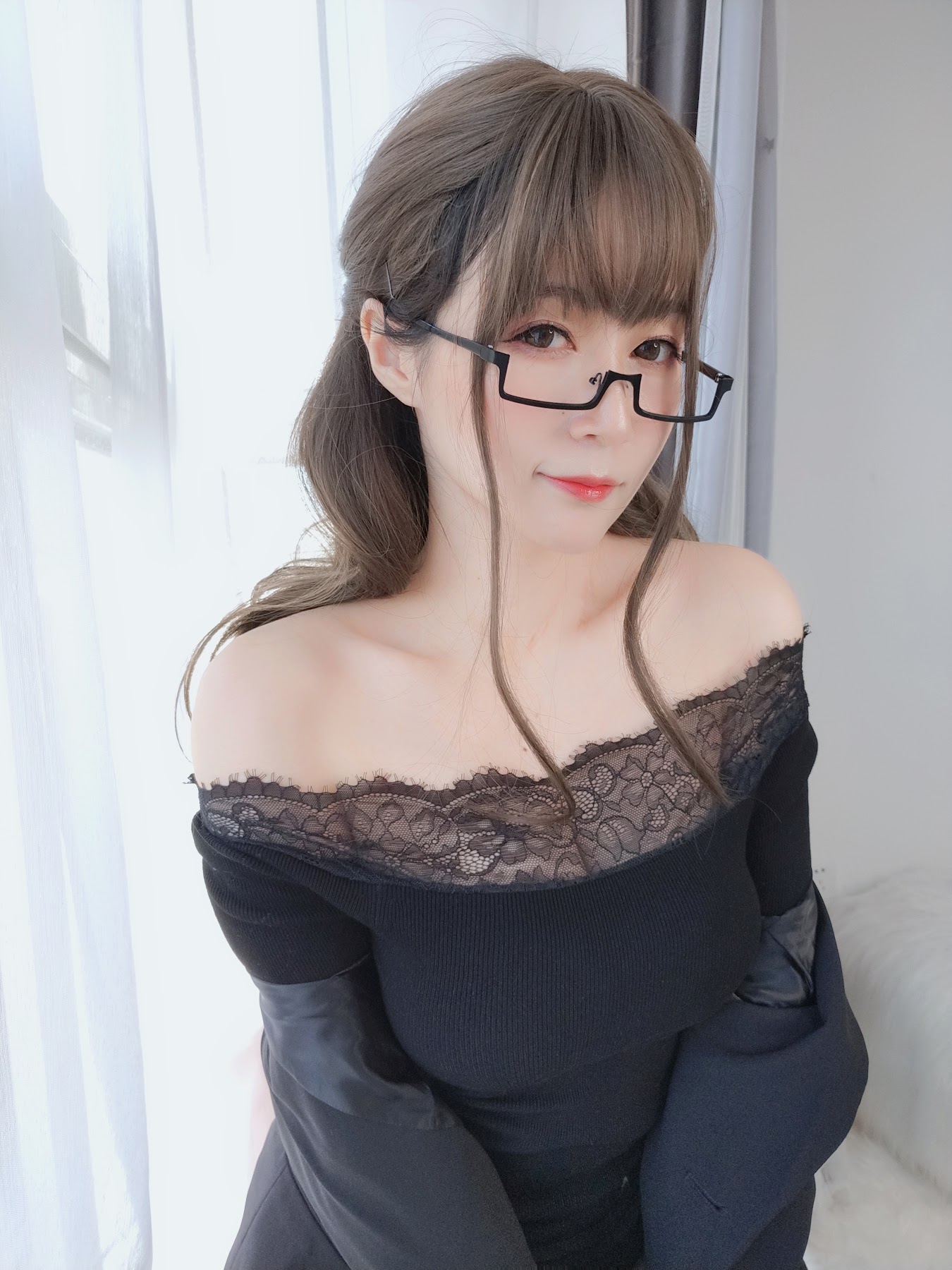 Coser@白银81 黑西服 - P28