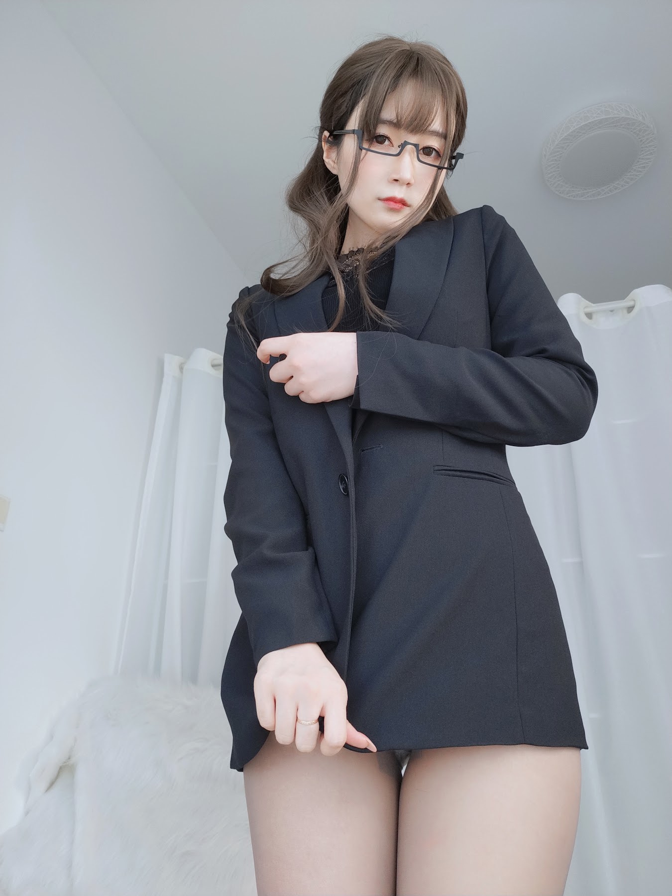 Coser@白银81 黑西服 - P69