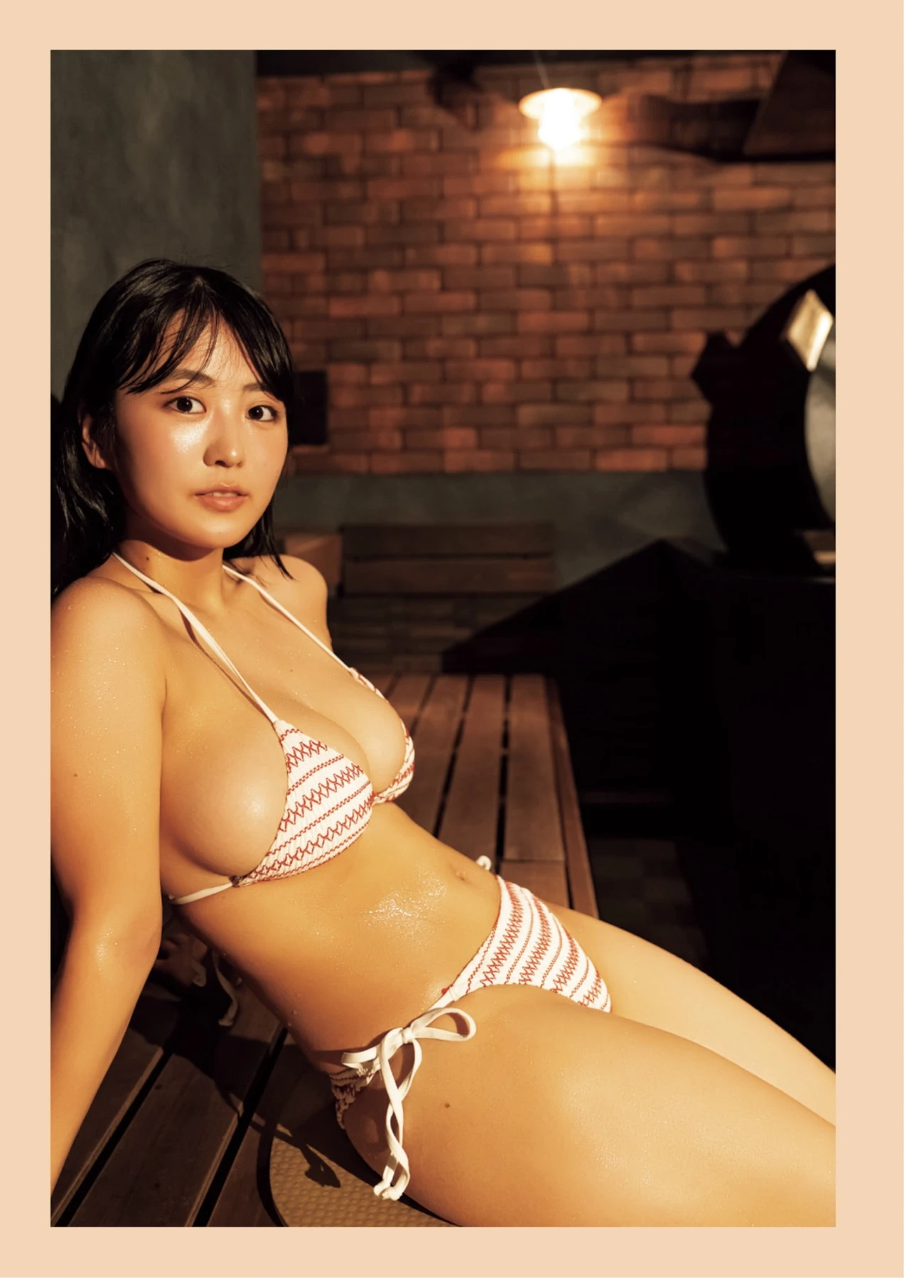 Ririka Fukui 福井梨莉華, SUNNY GIRL サウナガールズ Vol.3 - P4