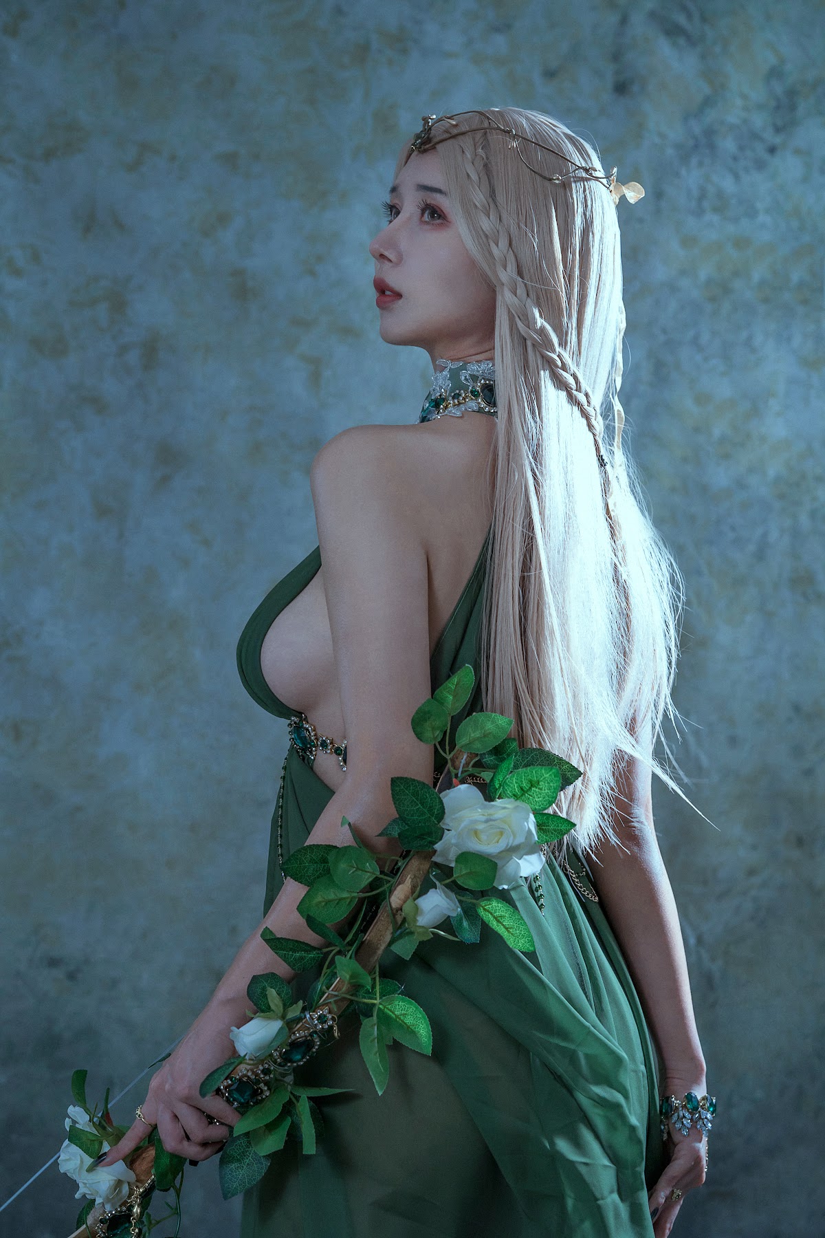 Coser@云溪溪 (Yunx1x1) Vol.037 奶桃 Malachite孔雀石 - P38