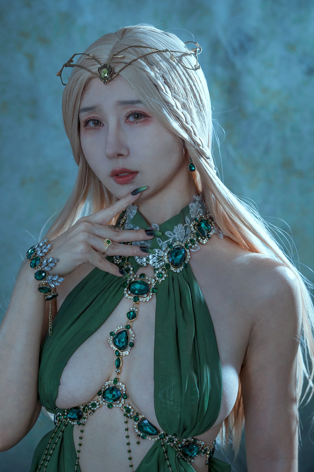 Coser@云溪溪 (Yunx1x1) Vol.037 奶桃 Malachite孔雀石 - P7